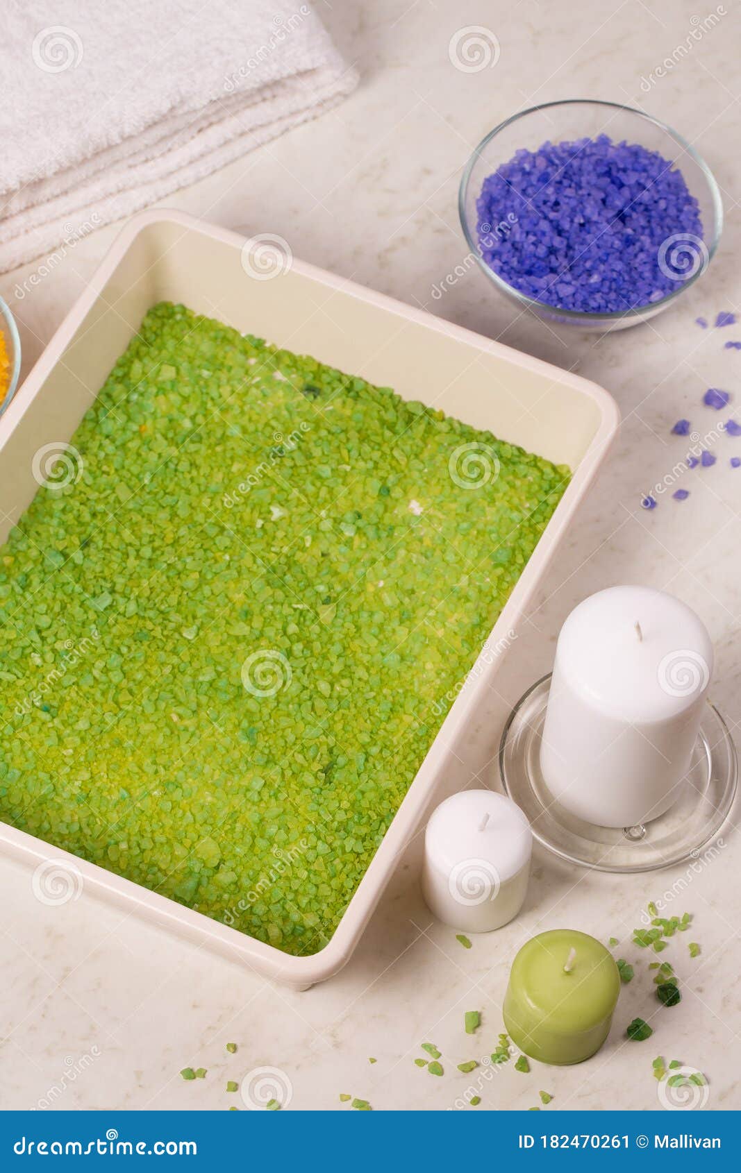 Green sea salt stock image. Image of green, freshness 182470261