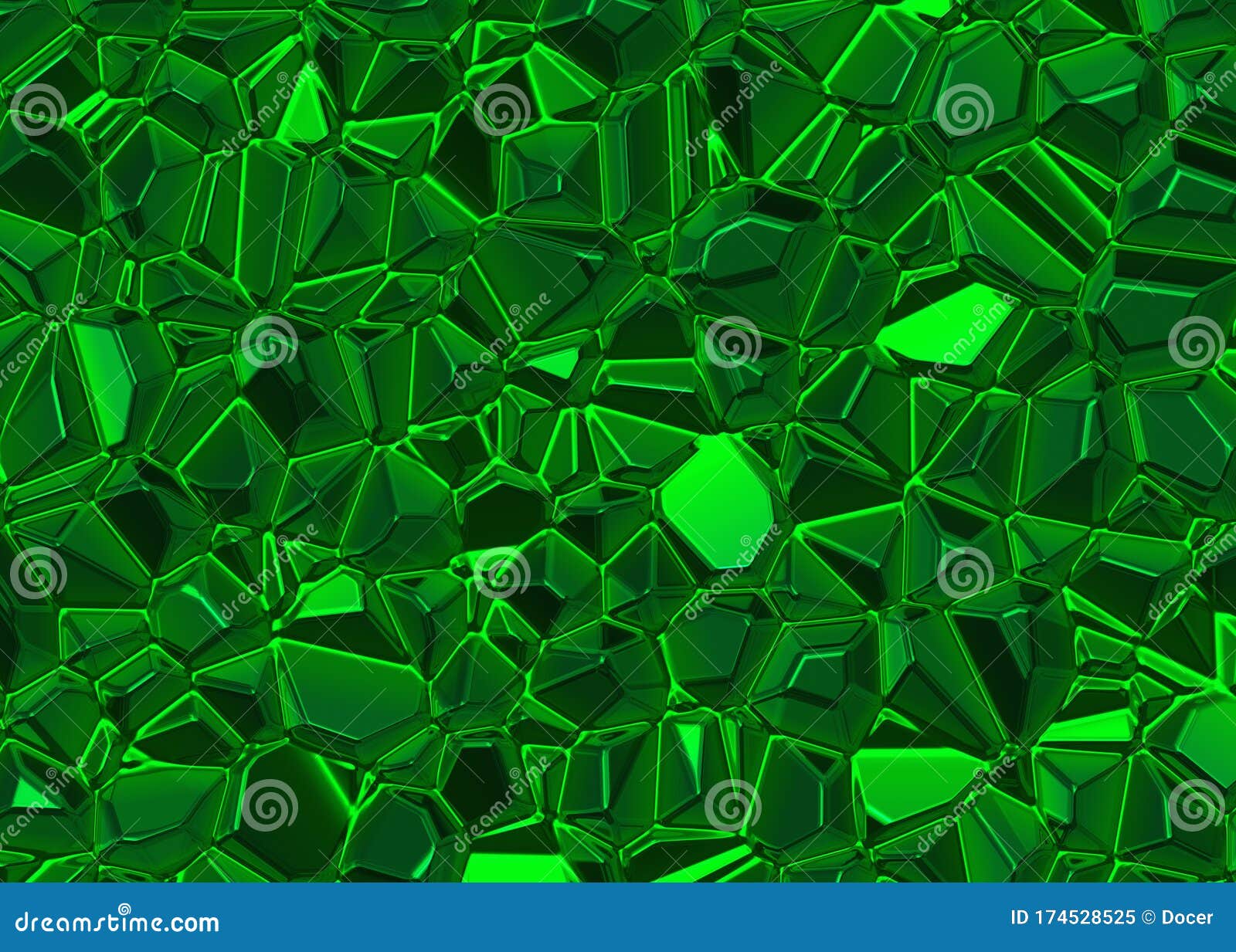 Green Shining Emerald Crystal Background Stock Illustration Illustration of clear, glittering