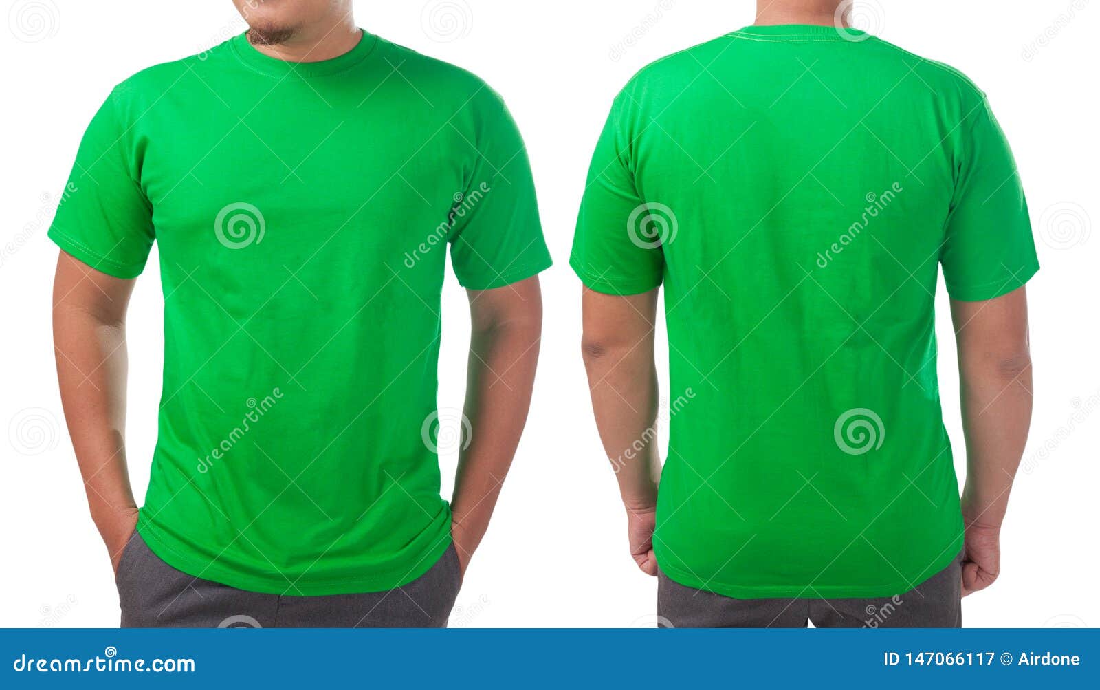 plain shirt green