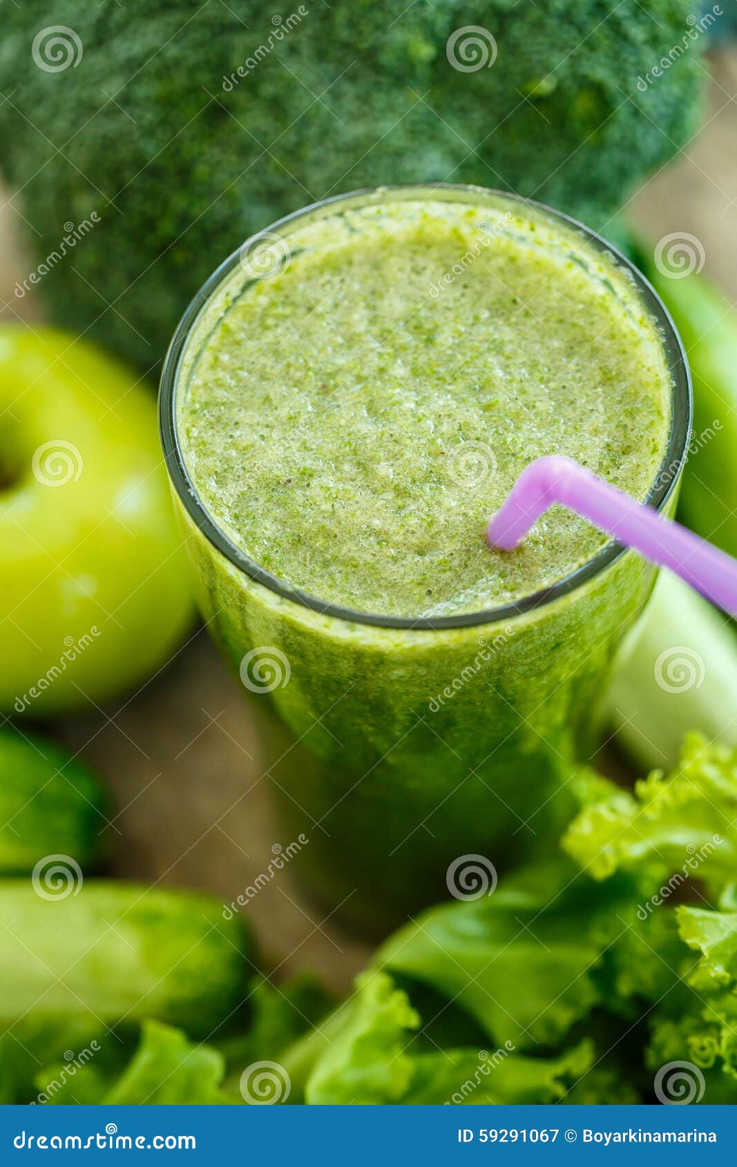 Green Smoothies Fruit and Vegetable Stock Image Image of juice, fruit