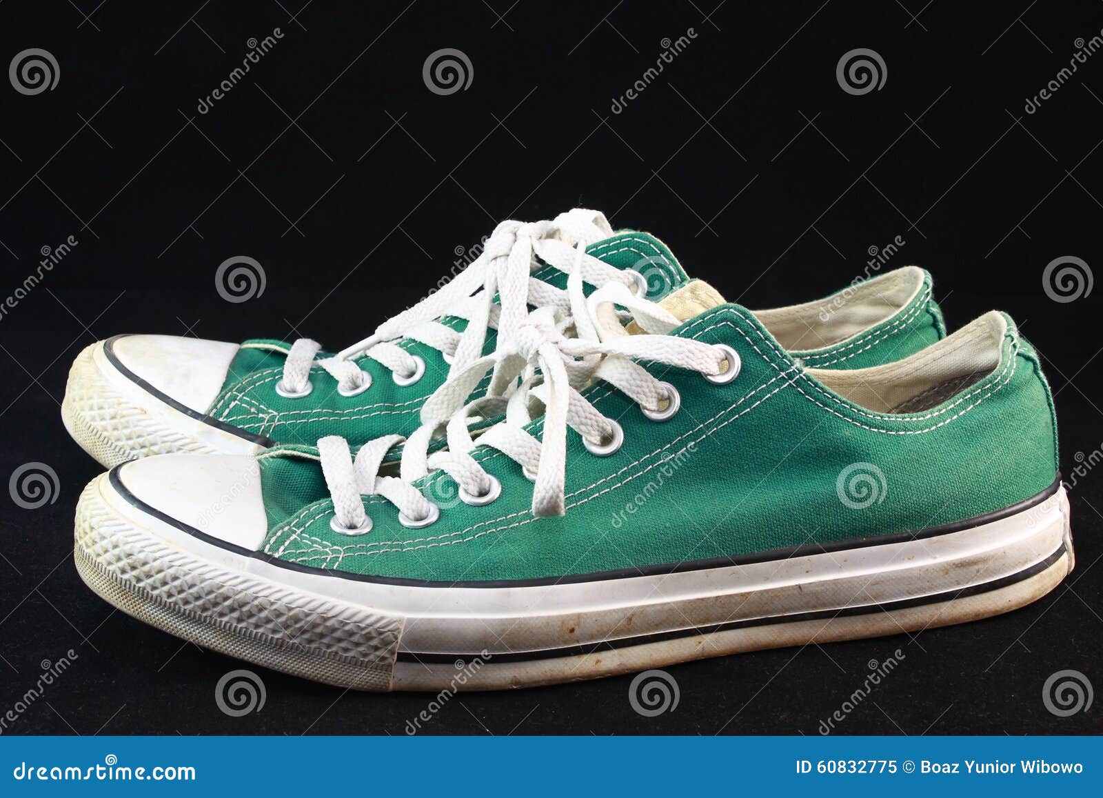 Green Sneaker stock image. Image of rubber, plimsoll - 60832775