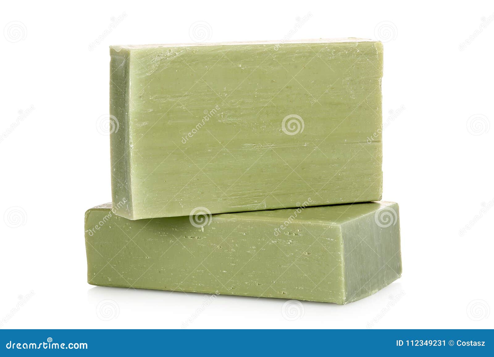 Green soap bars stock image. Image of cleanser, single 112349231
