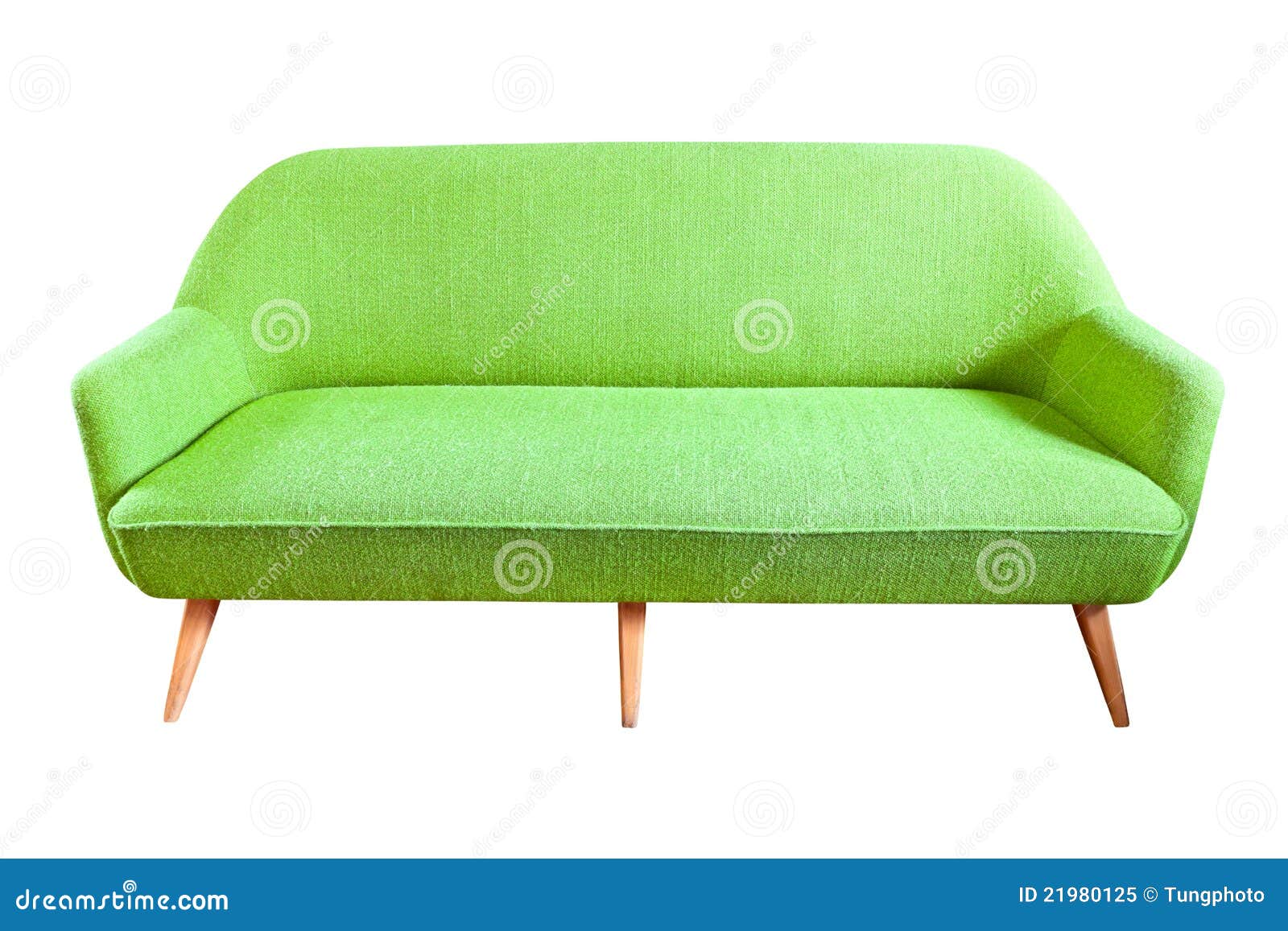 Green sofa isolated stock image. Image of print, layout 21980125