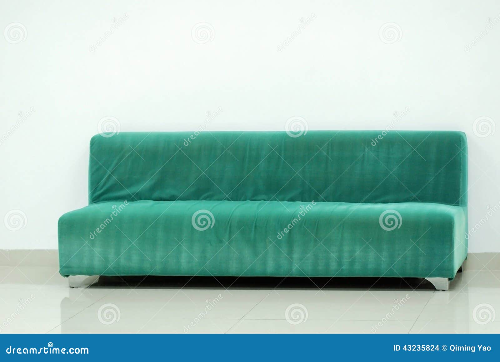 Green sofa stock photo. Image of lifestyle, white, background 43235824