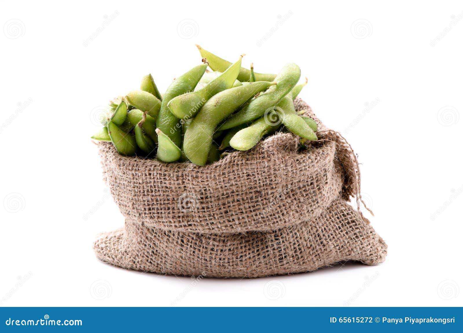 Green Soybean, the Pigeon Pea or Genus Cajanus. Stock Photo Image of cooked, cuisine 65615272
