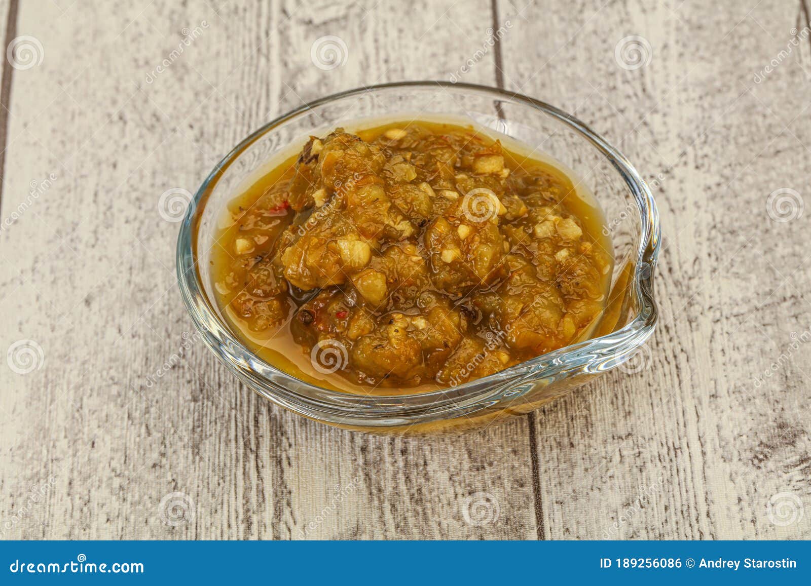 Green Spicy Sauce in the Bowl Stock Photo Image of traditional, fresh