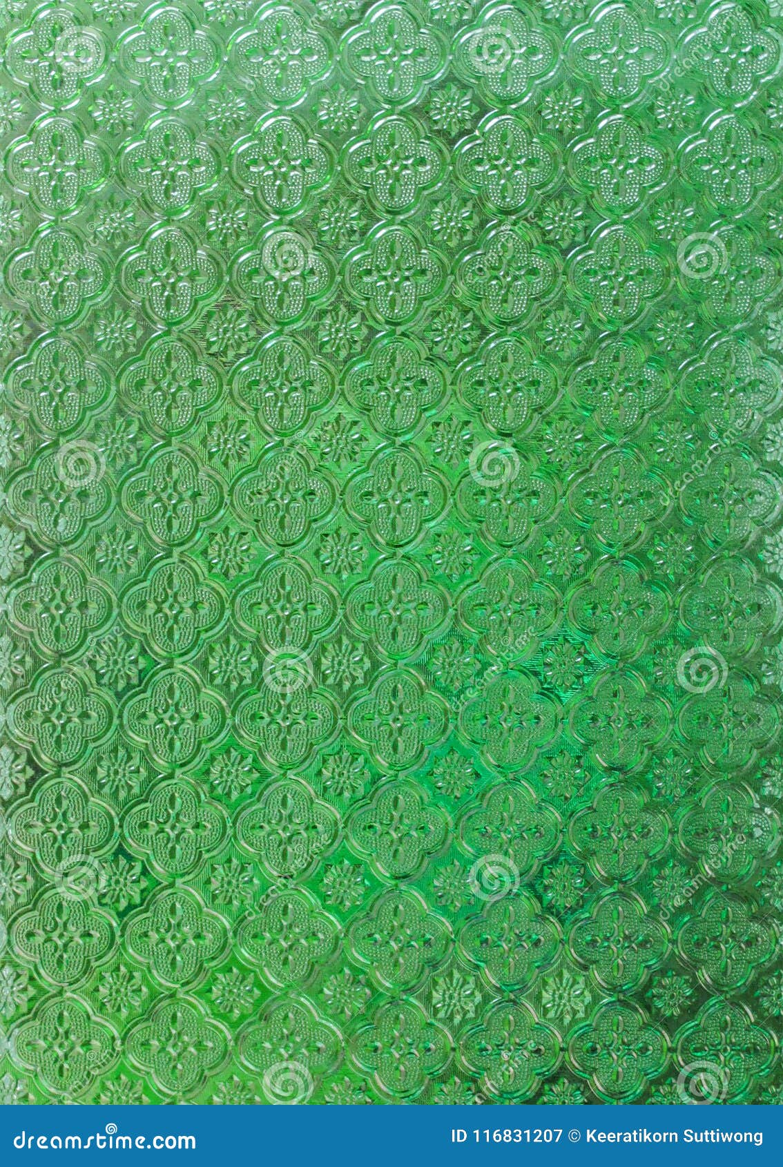 Green Stained Glass Antique Background Stock Image - Image of church