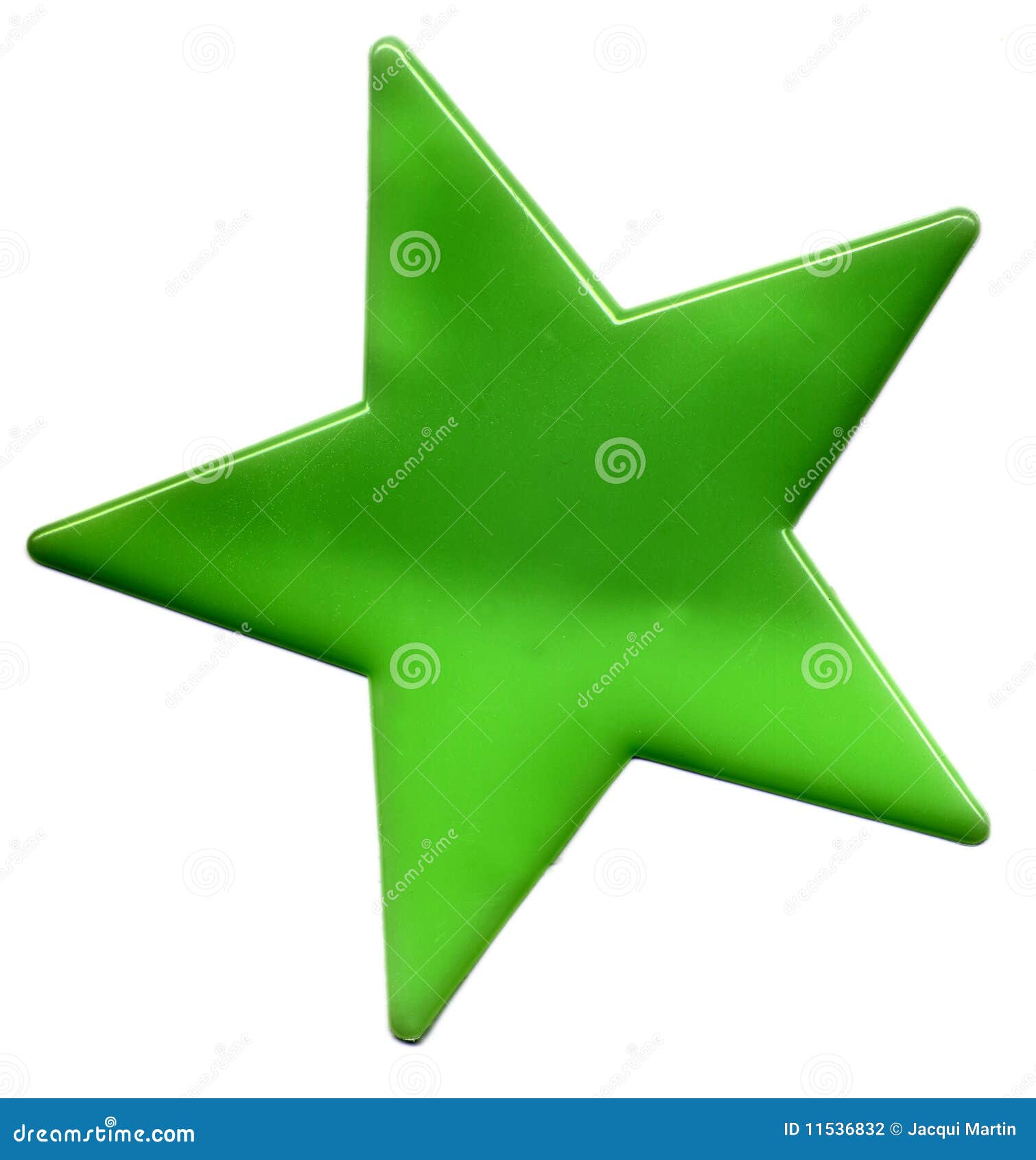 Green star stock photo. Image of isolated, pointed, five - 11536832