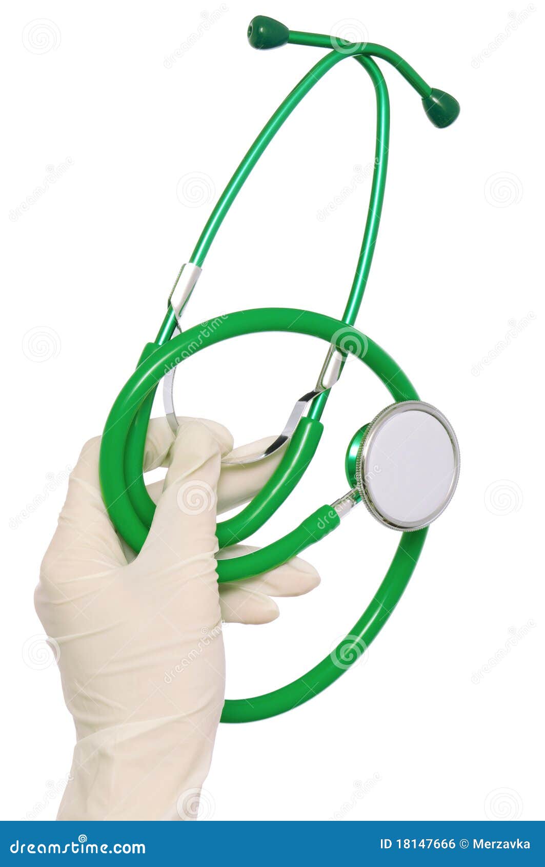 Green stethoscope stock photo. Image of career, medical 18147666