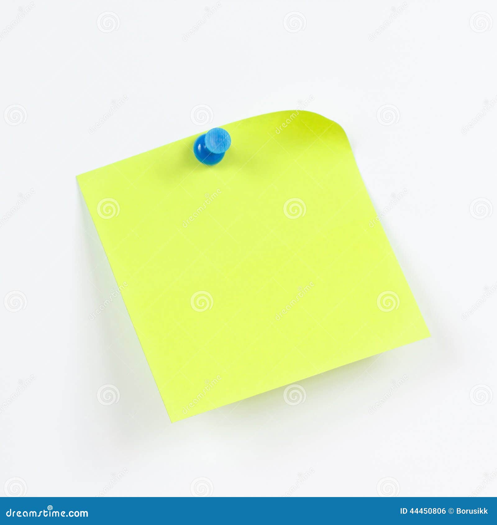 Green Sticker on White Board from Notice Stock Photo Image of