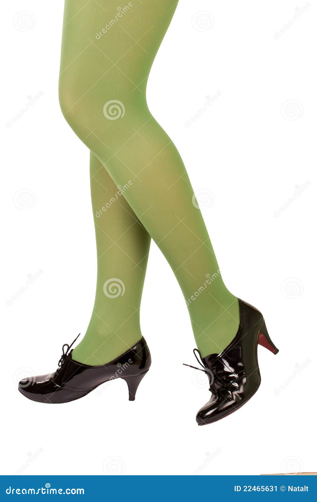 Green stockings stock image. Image of thighs, erotic 22465631
