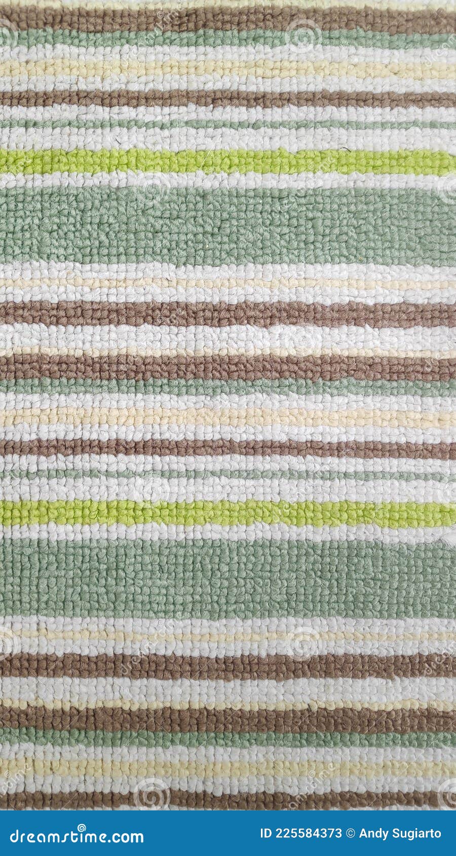 Green Striped Bath Mat stock image. Image of green, fabrics 225584373