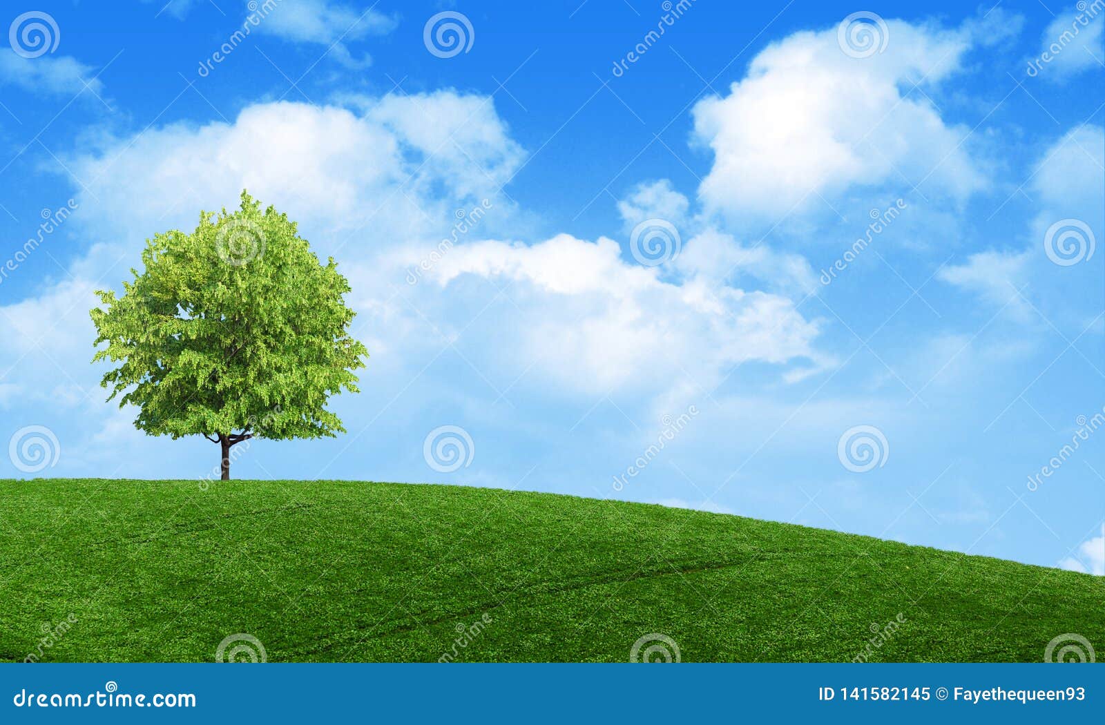 Green Summer Landscape Scenic View Wallpaper. Solitary Tree on Grassy Hill and Blue Sky with Clouds. Lonely Tree Springtime. Stock Image - Image of environment, outdoor: 141582145 Green Summer Landscape Scenic View Wallpaper. Solitary Tree on Grassy Hill and Blue Sky with Clouds. Lonely Tree Springtime. Stock Image - Image of environment, outdoor: 141582145