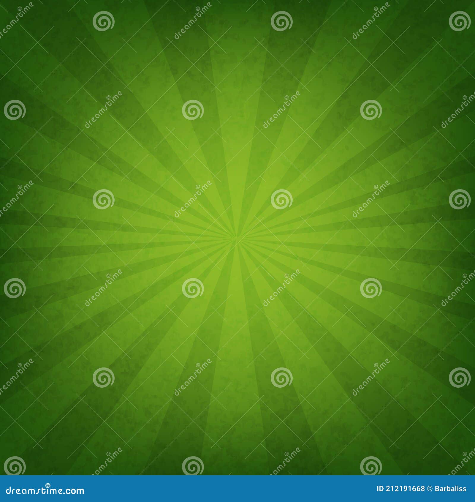 Green Sunburst Wallpaper stock vector. Illustration of blank - 212191668
