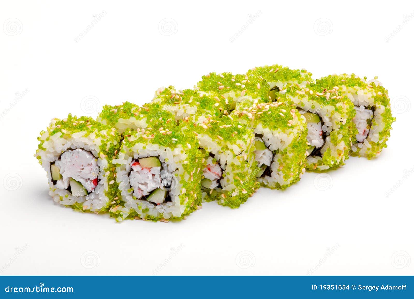 GreenSushi stock photo. Image of closeup, ingredient 19351654