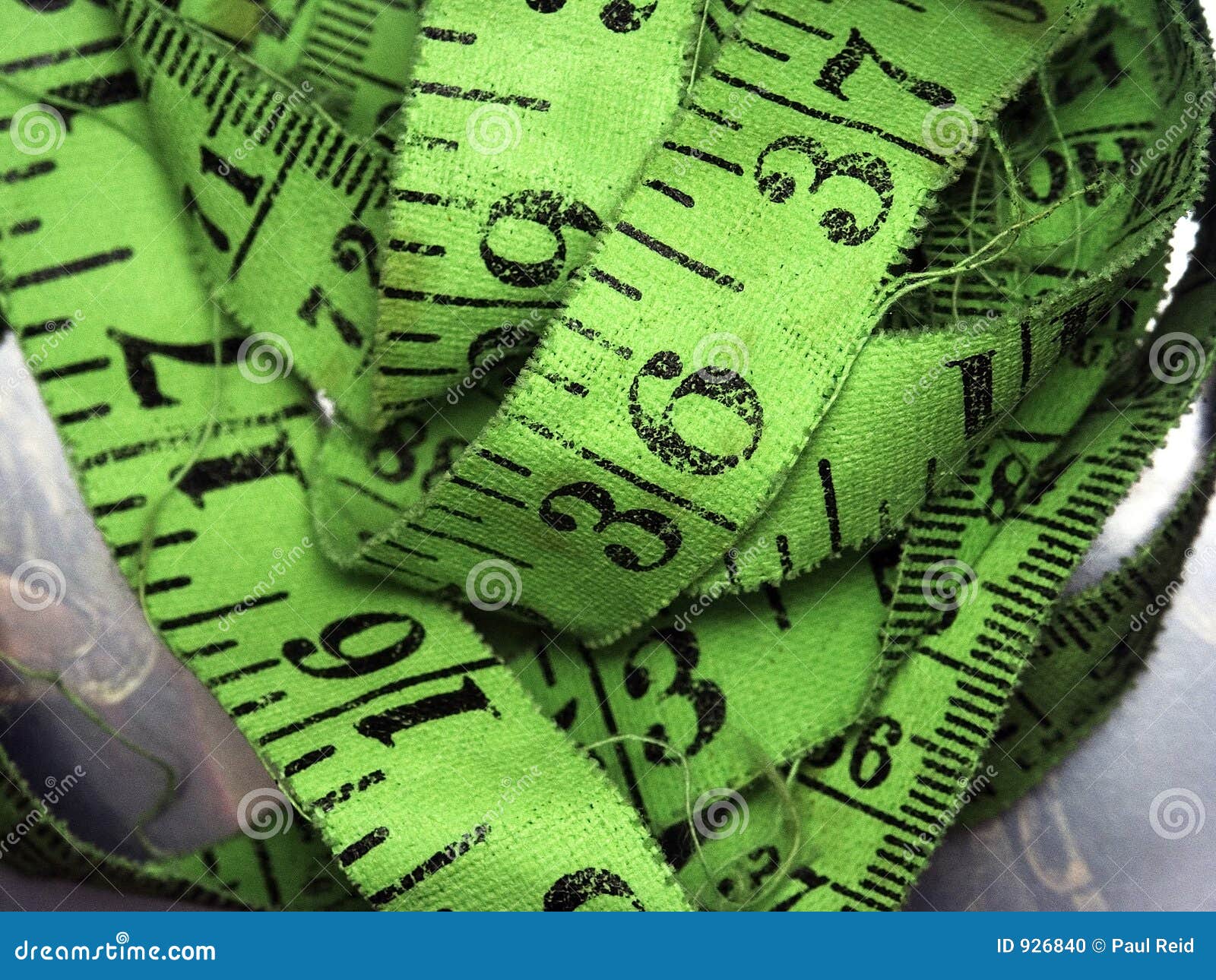 Green tape measure stock photo. Image of numbers, tape 926840