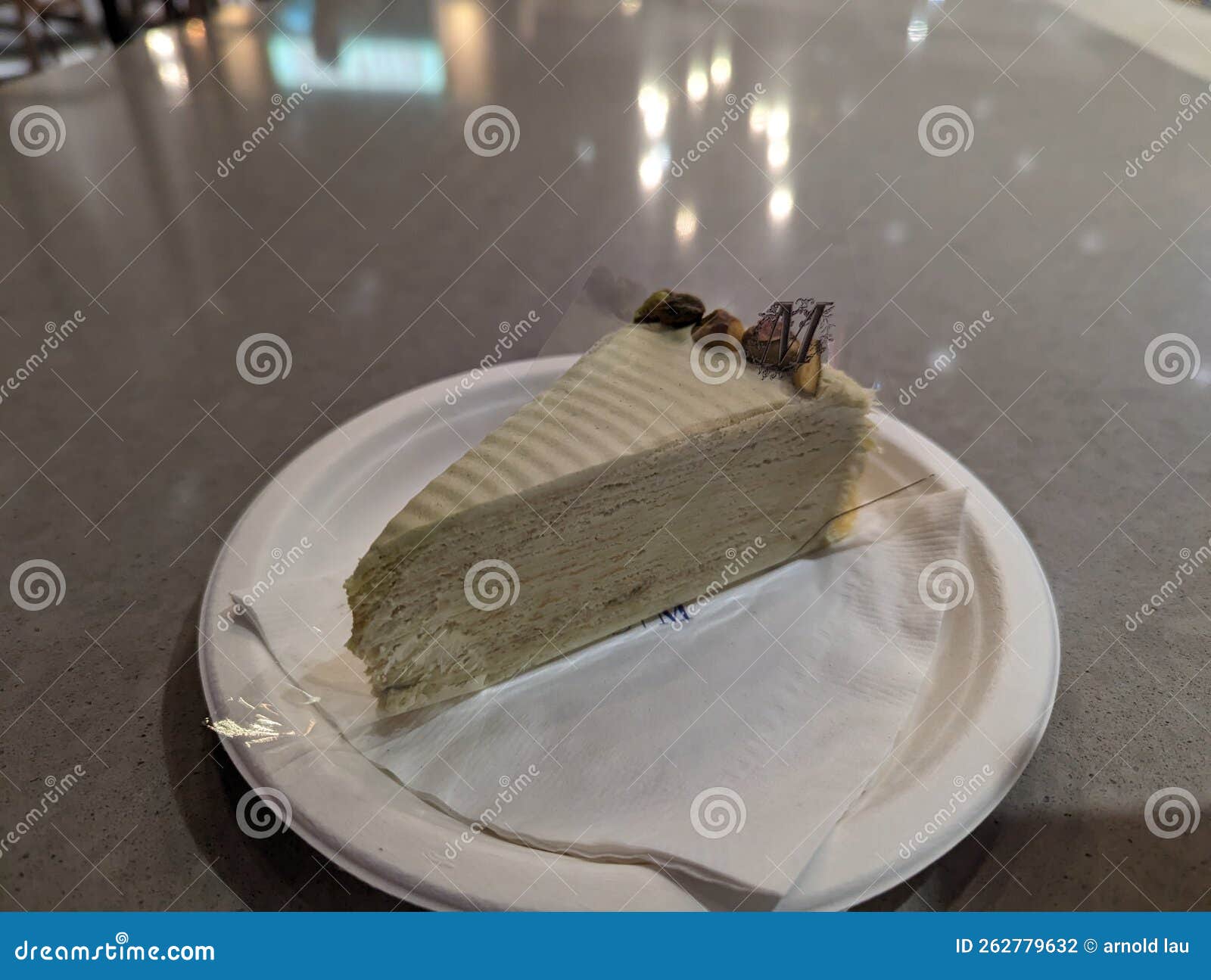 Green tea cake lady m stock photo. Image of dessert 262779632