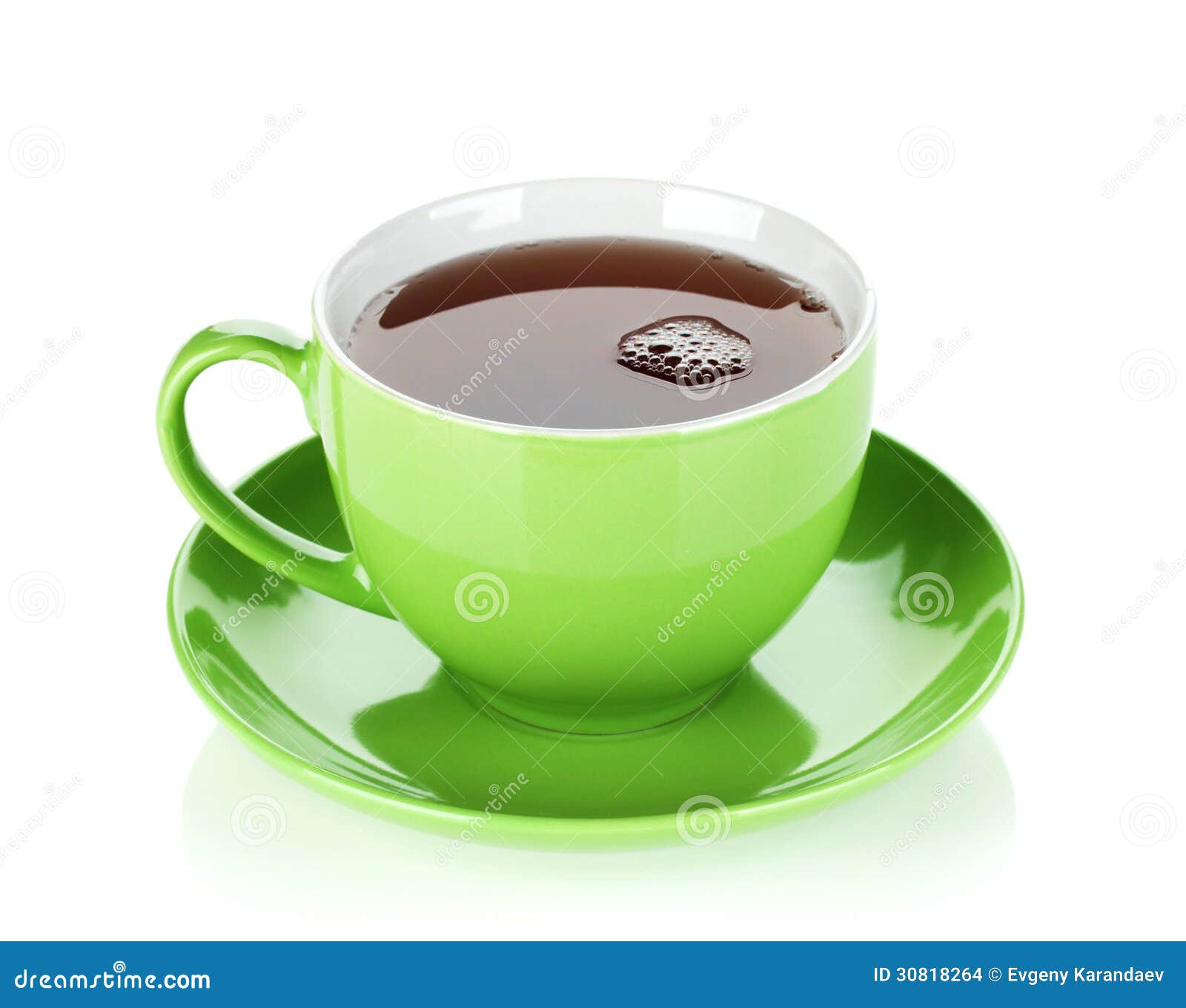 Green tea cup stock photo. Image of bright, colorful 30818264