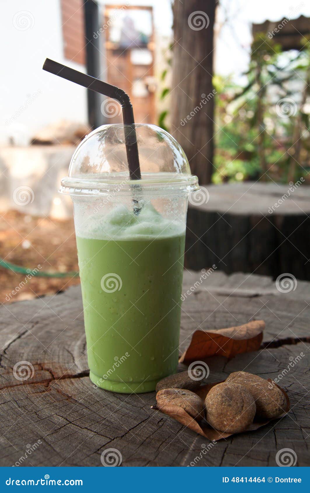 Green Tea Frappe stock photo. Image of home, matcha, recipe 48414464