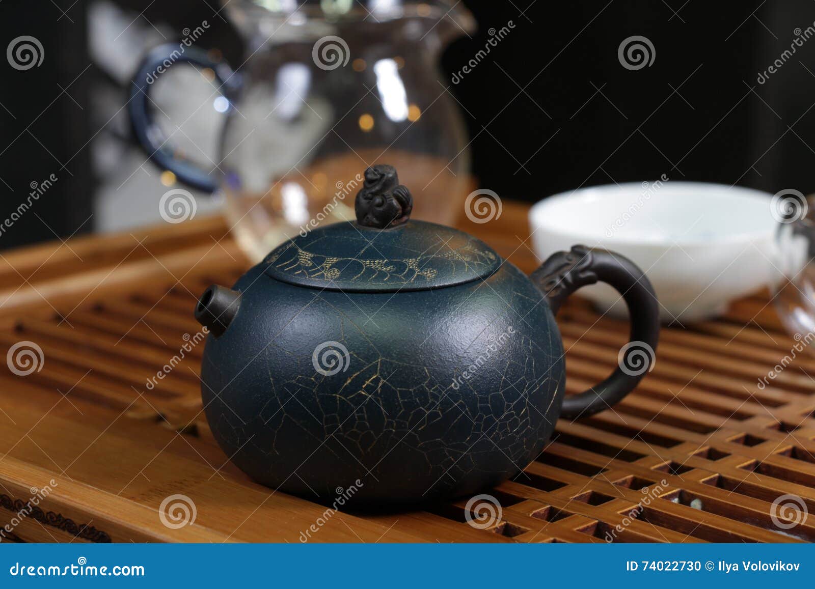 Green tea kettle stock photo. Image of traditions, white 74022730
