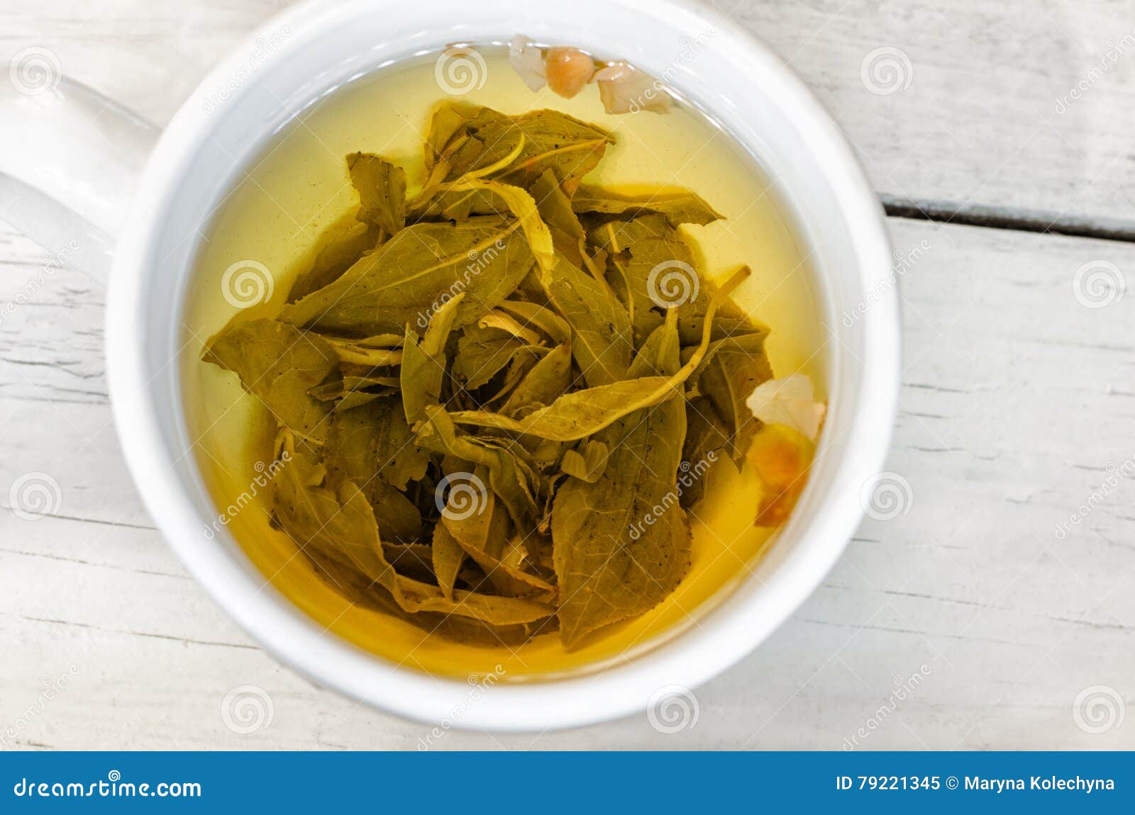 Green Tea on White Cup. Close Up Stock Image Image of fragrance, asia