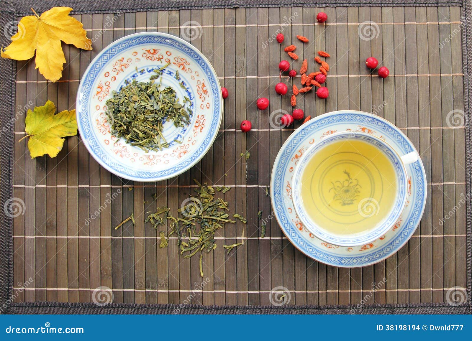 Green tea zen stock photo. Image of brown, still, background 38198194