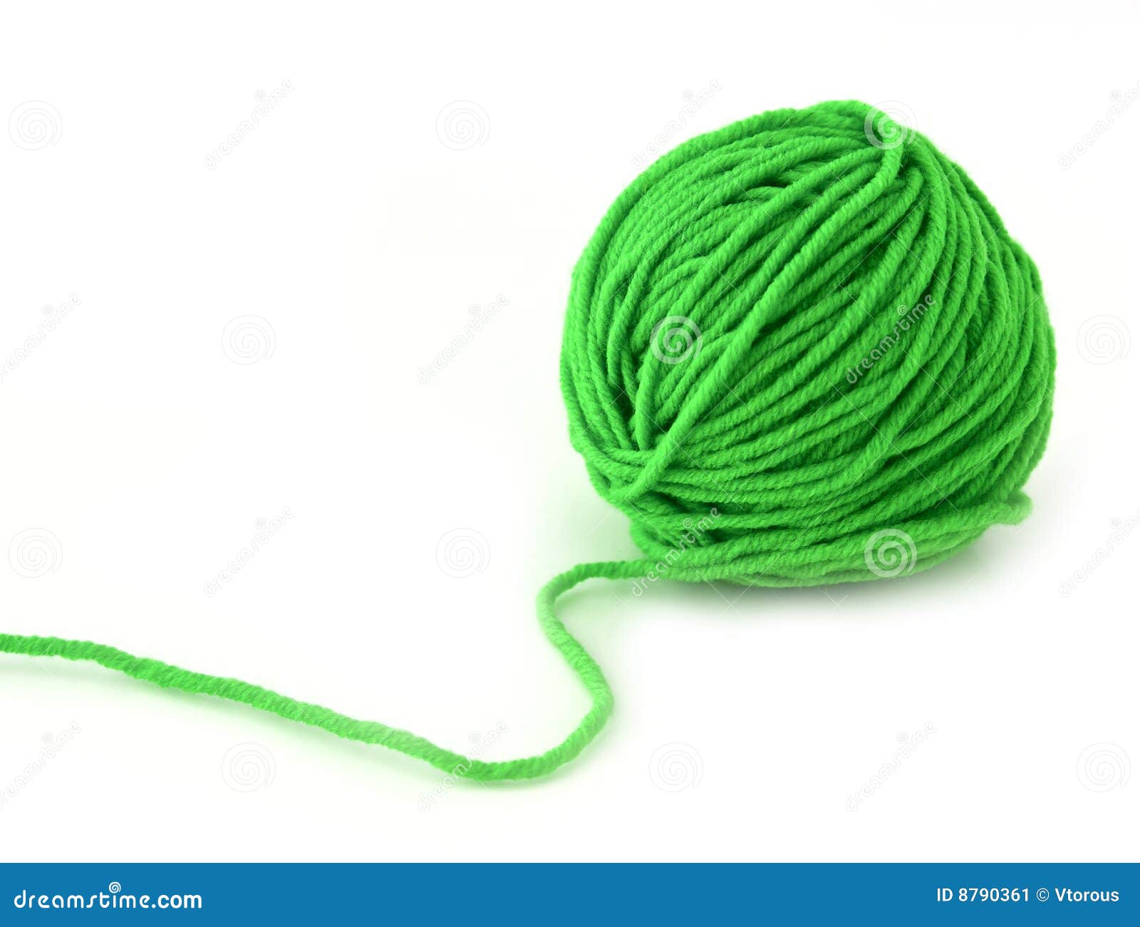 Green Thread Stock Image Image Of Classic Clew Ball 8790361