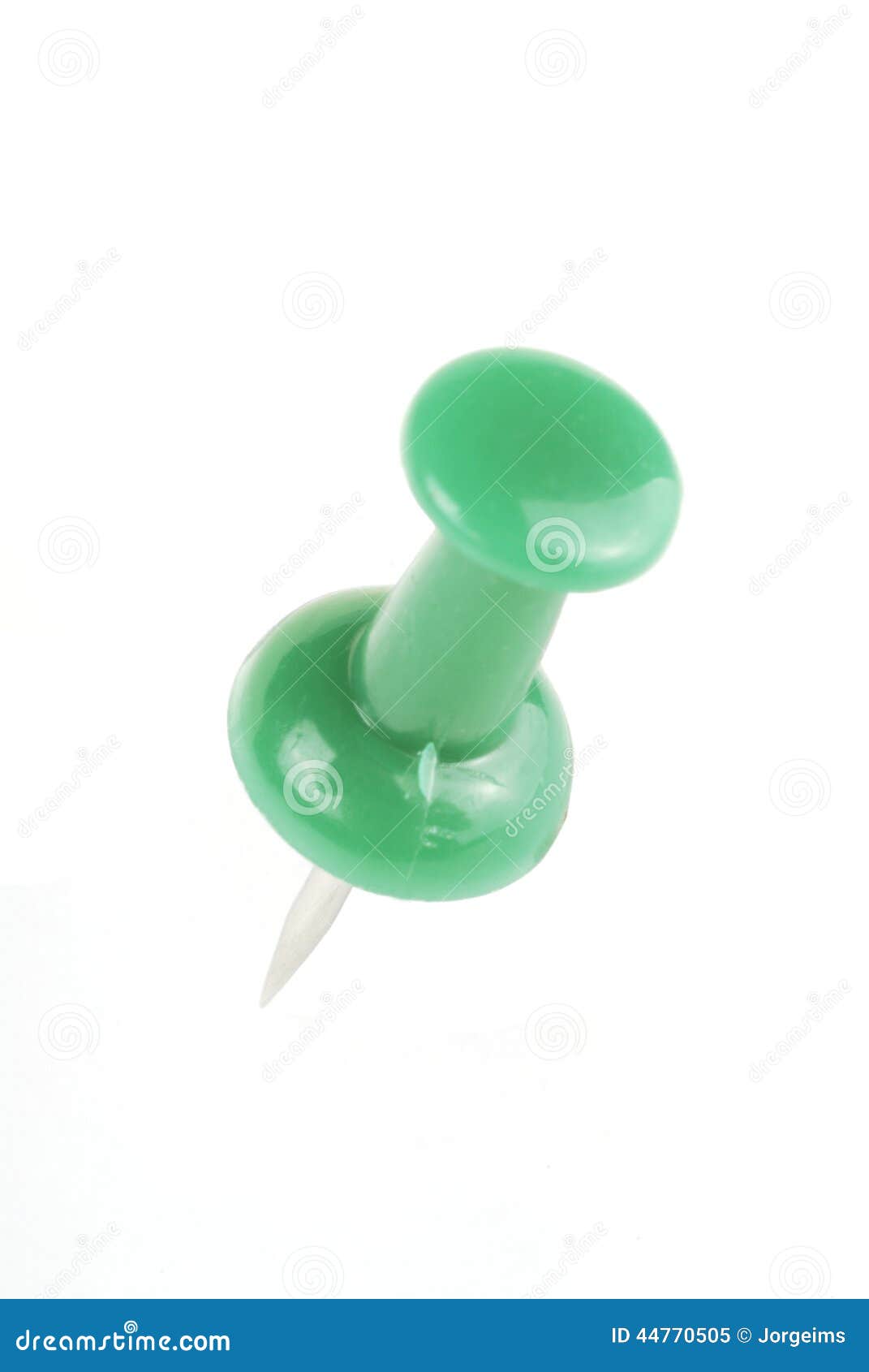 Green thumbtack stock image. Image of signs, close, pushpin - 44770505