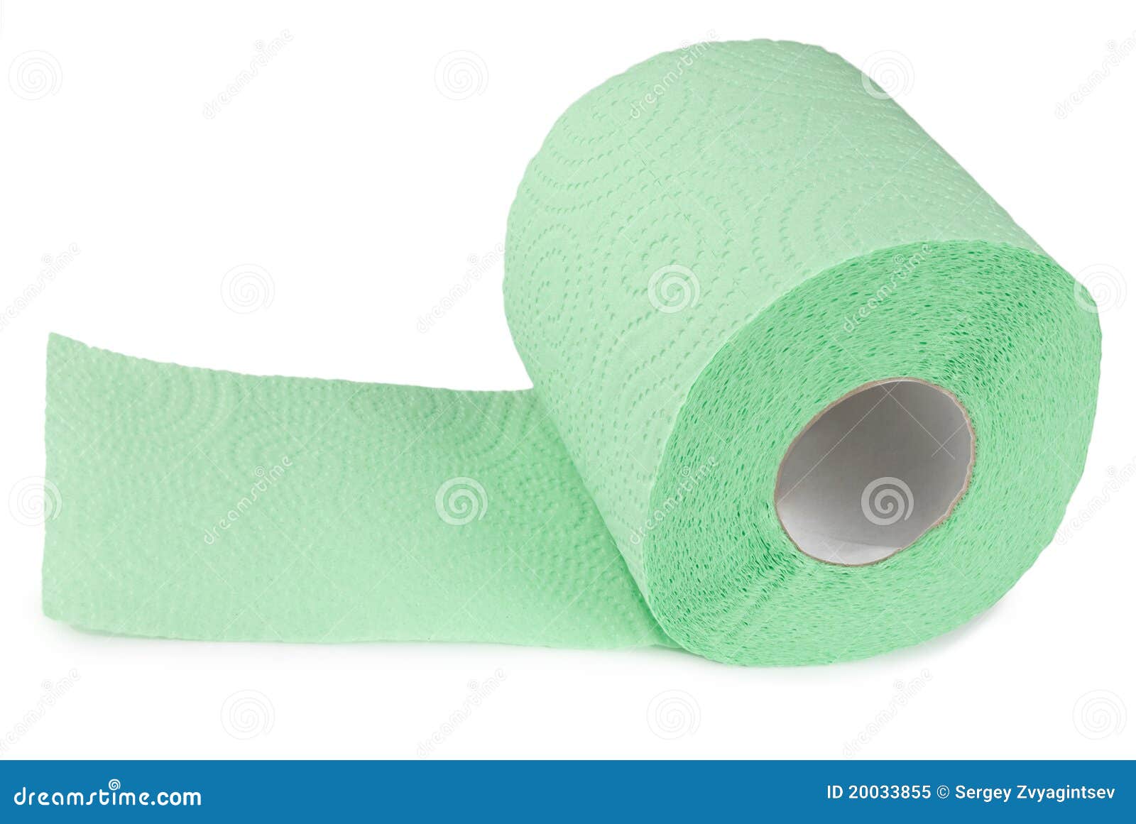 Green Toilet Paper Royalty Free Stock Photo Image 20033855