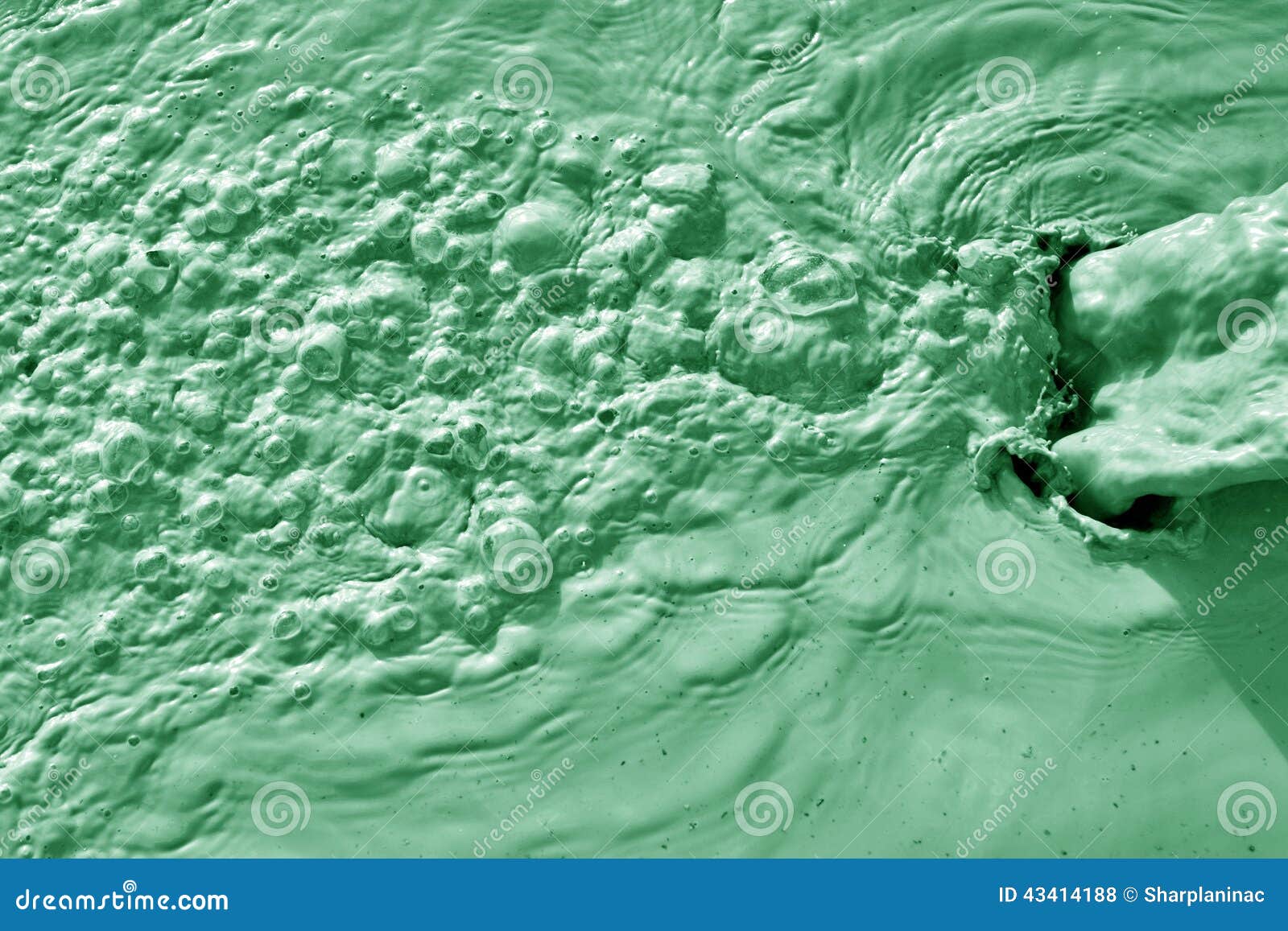Green toxic waste flowing stock photo. Image of chemical 43414188