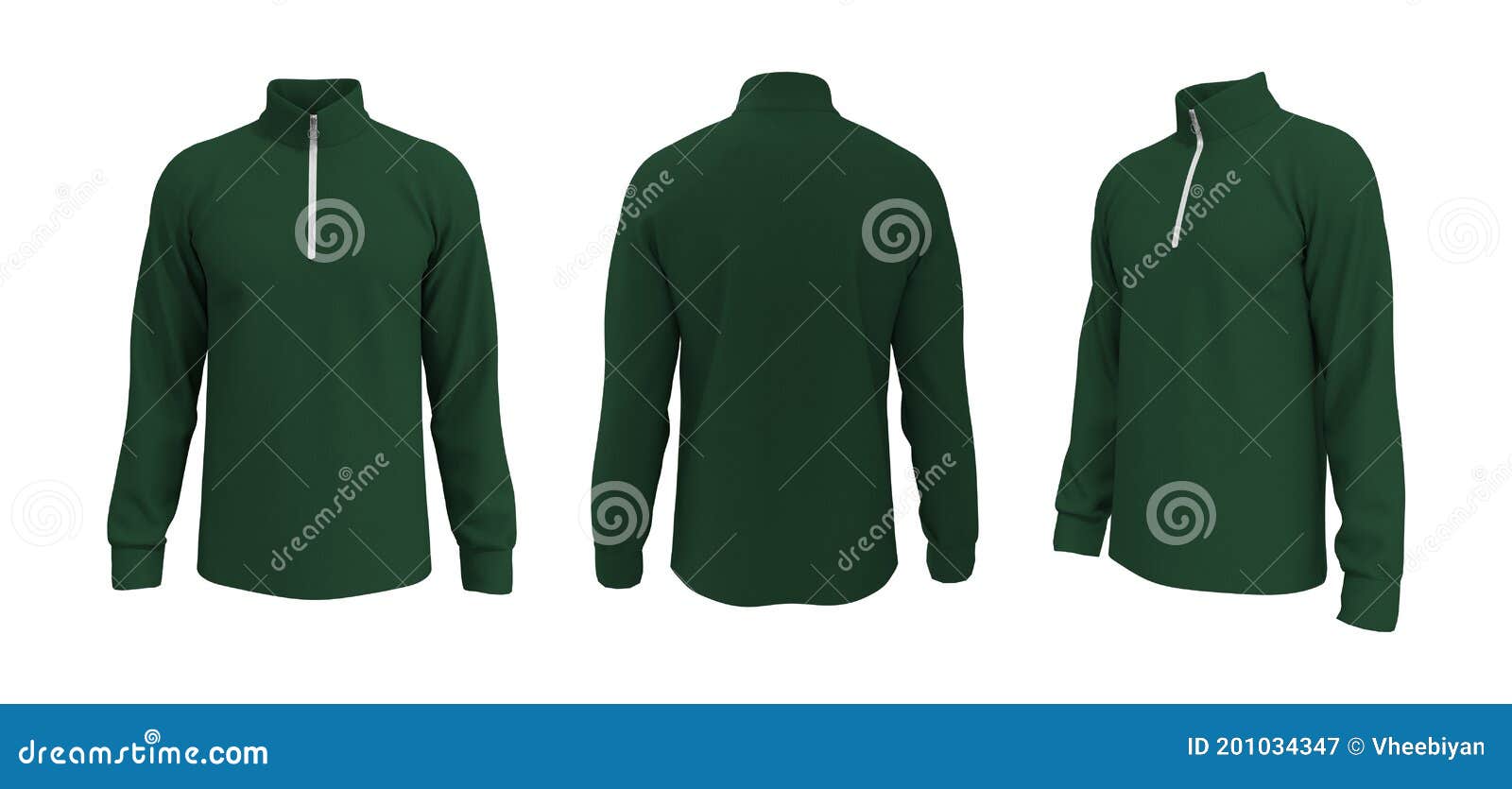 Blank Green Tracktop Mock Up Stock Illustration - Illustration of sport ...