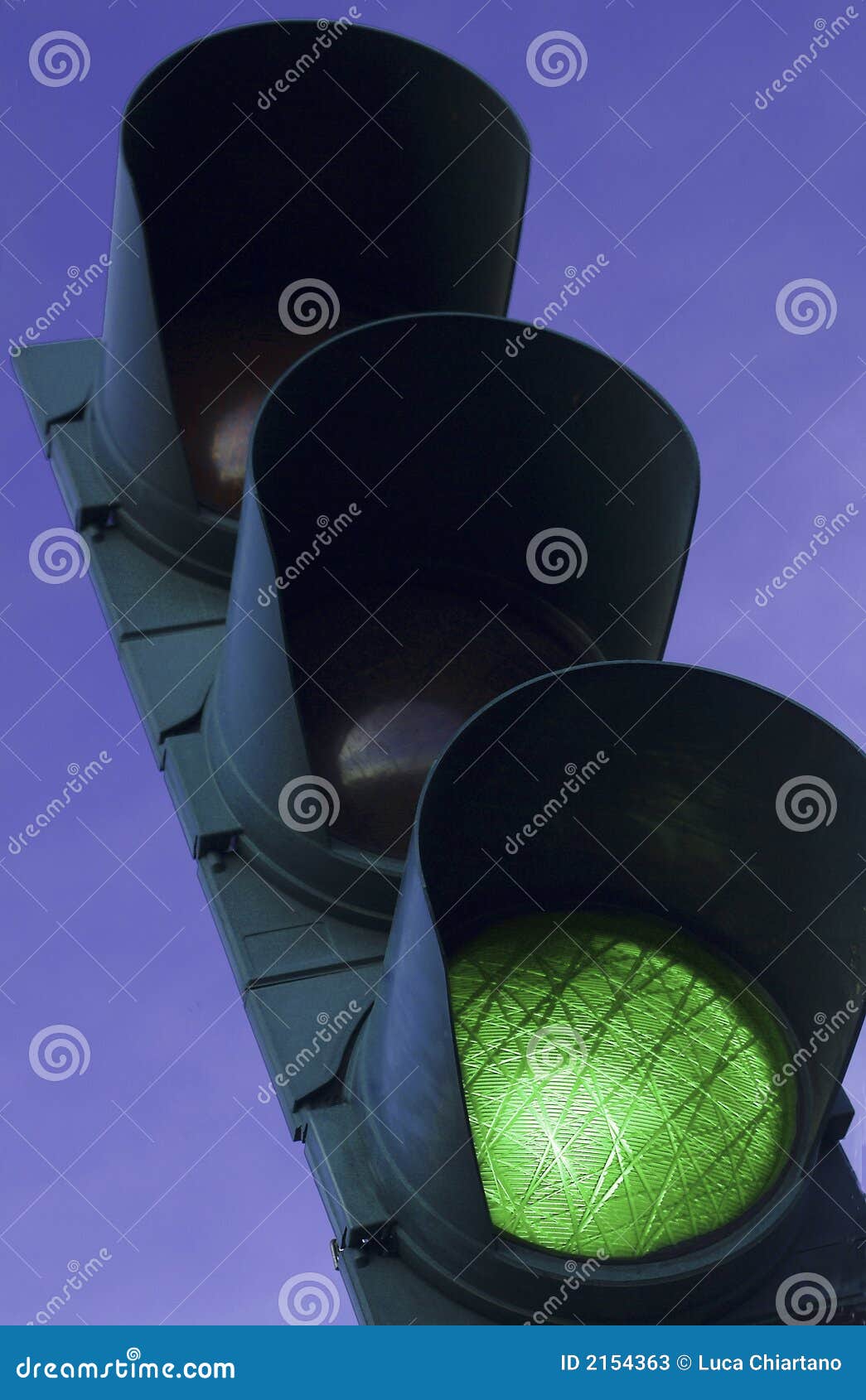 Green Traffic Light stock image. Image of safety, cars 2154363