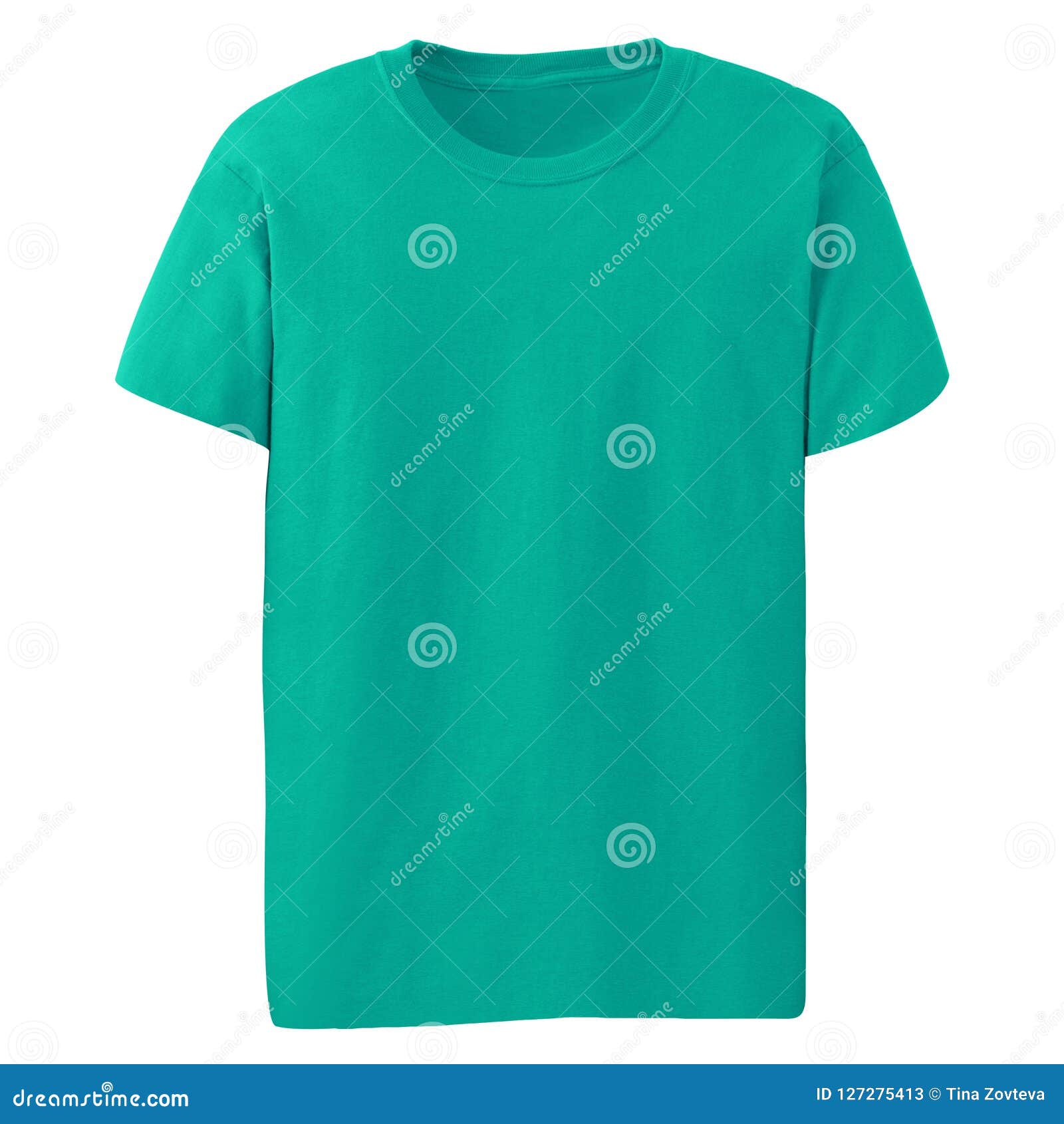 Green tshirt isolated stock image. Image of boutique - 127275413