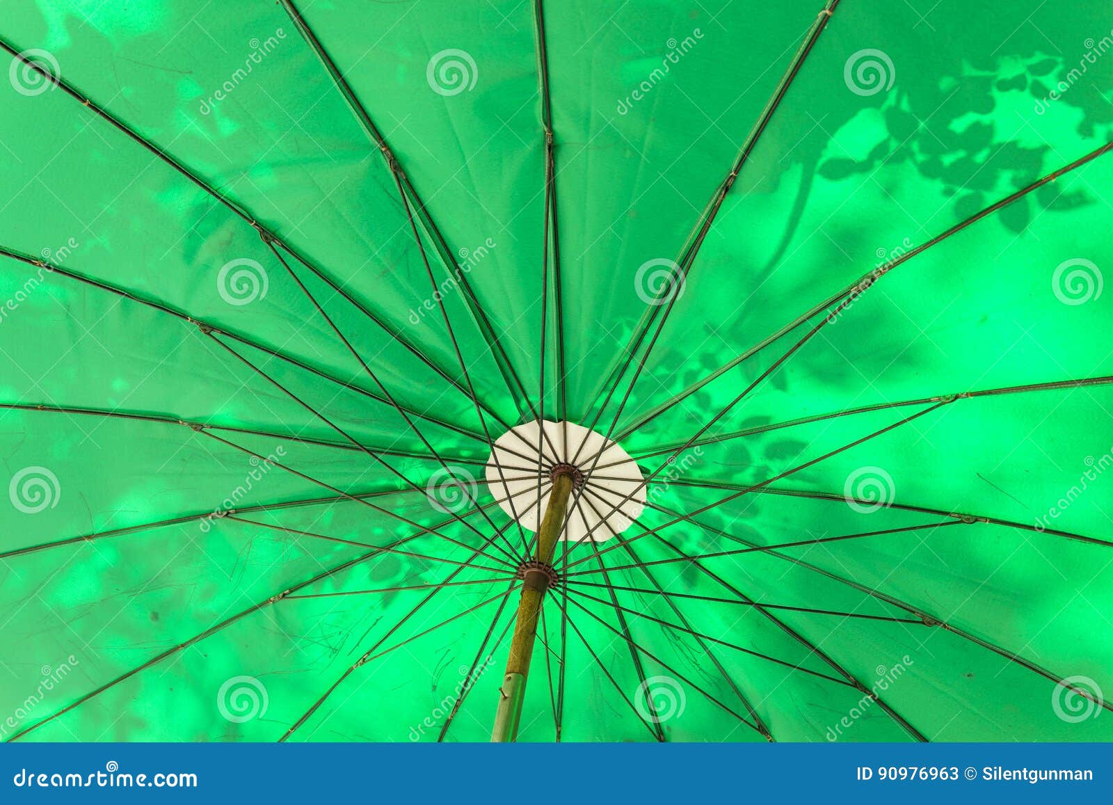 Green umbrella background stock image. Image of pattern 90976963