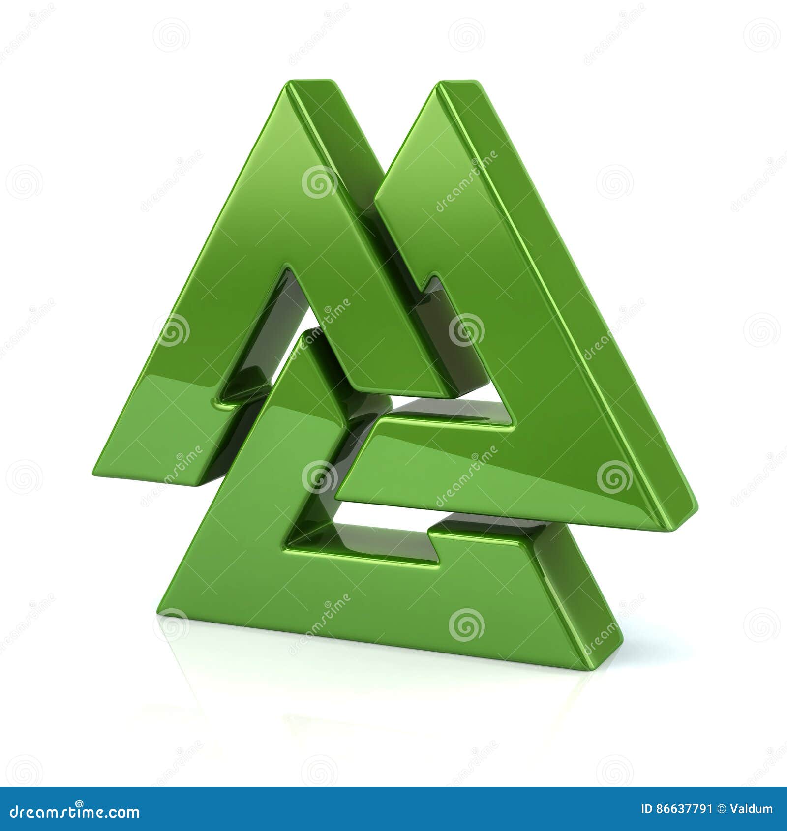 valknut triangle tattoo valknut triangle tattoo
