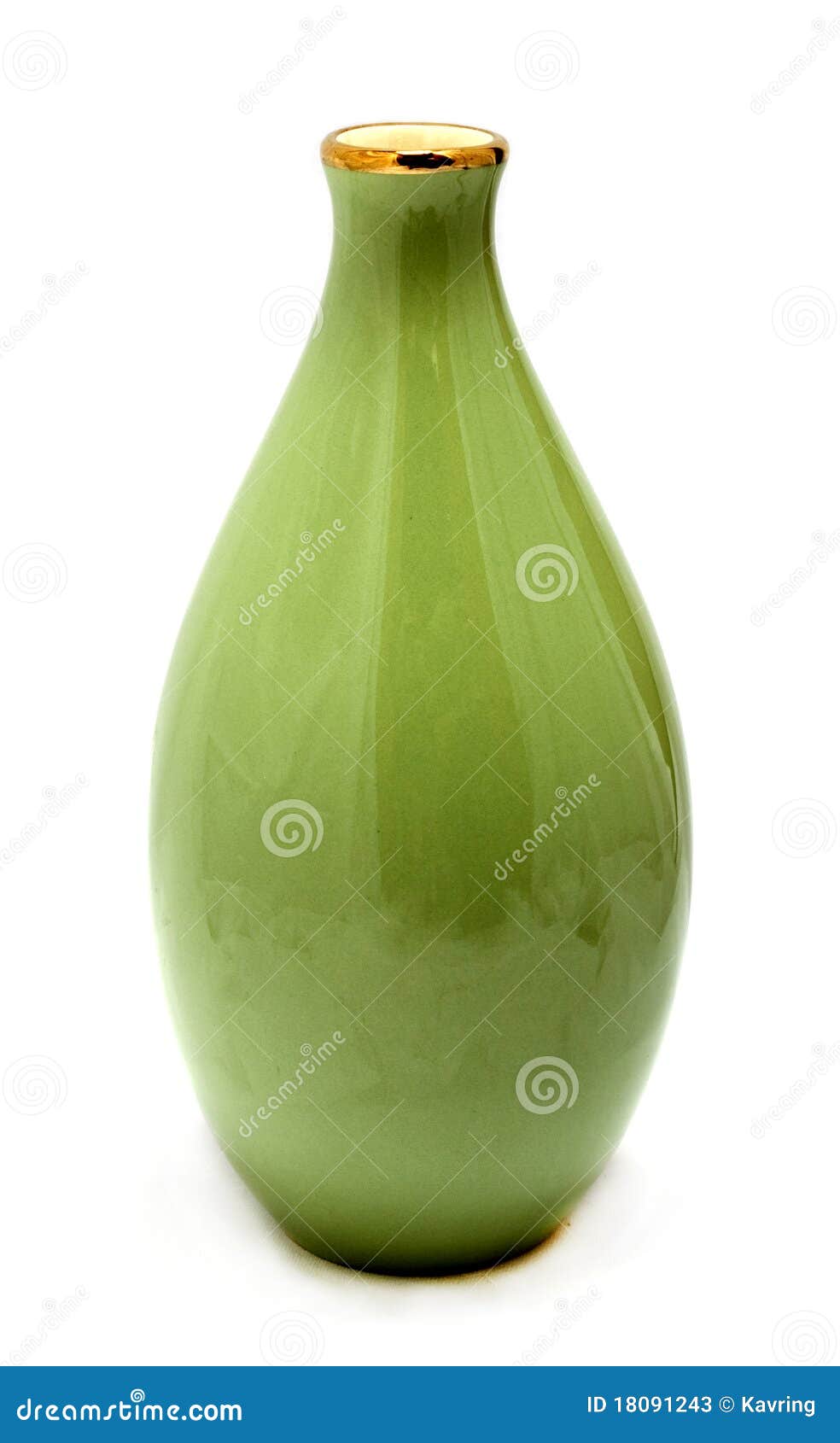 Green vase stock image. Image of green, golden, background 18091243