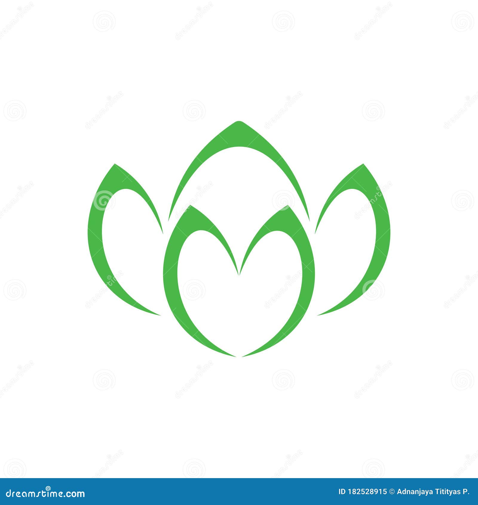 Green Vegetable Symbol Vector Stock Vector Illustration of diet