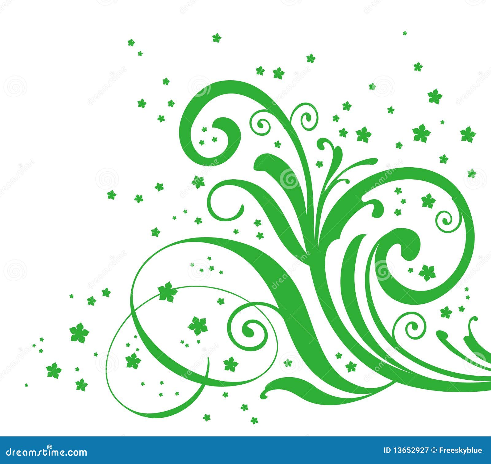 Green vines stock illustration. Illustration of flora - 13652927