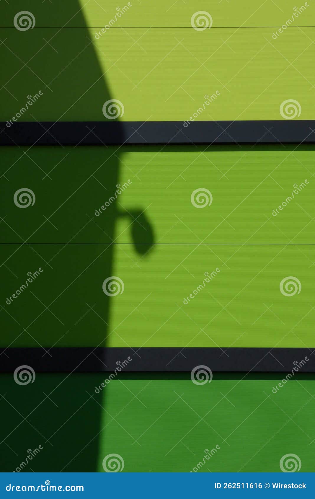 Green Wall with a Shadow of a Lamp Stock Photo Image of wall, color