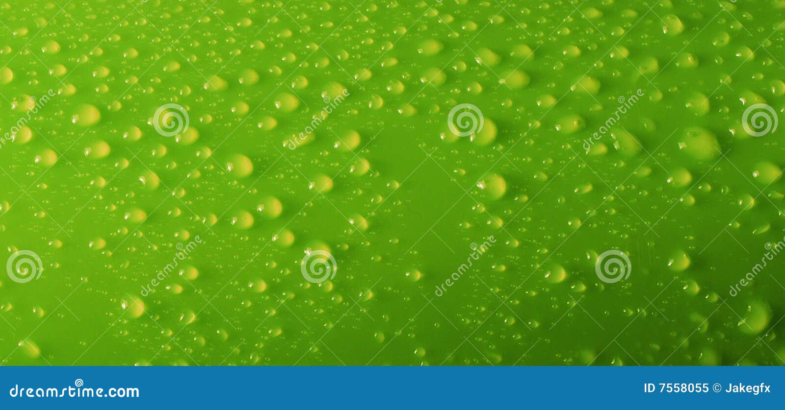 Green Water Drops Background Stock Image - Image of close, thirst: 7558055