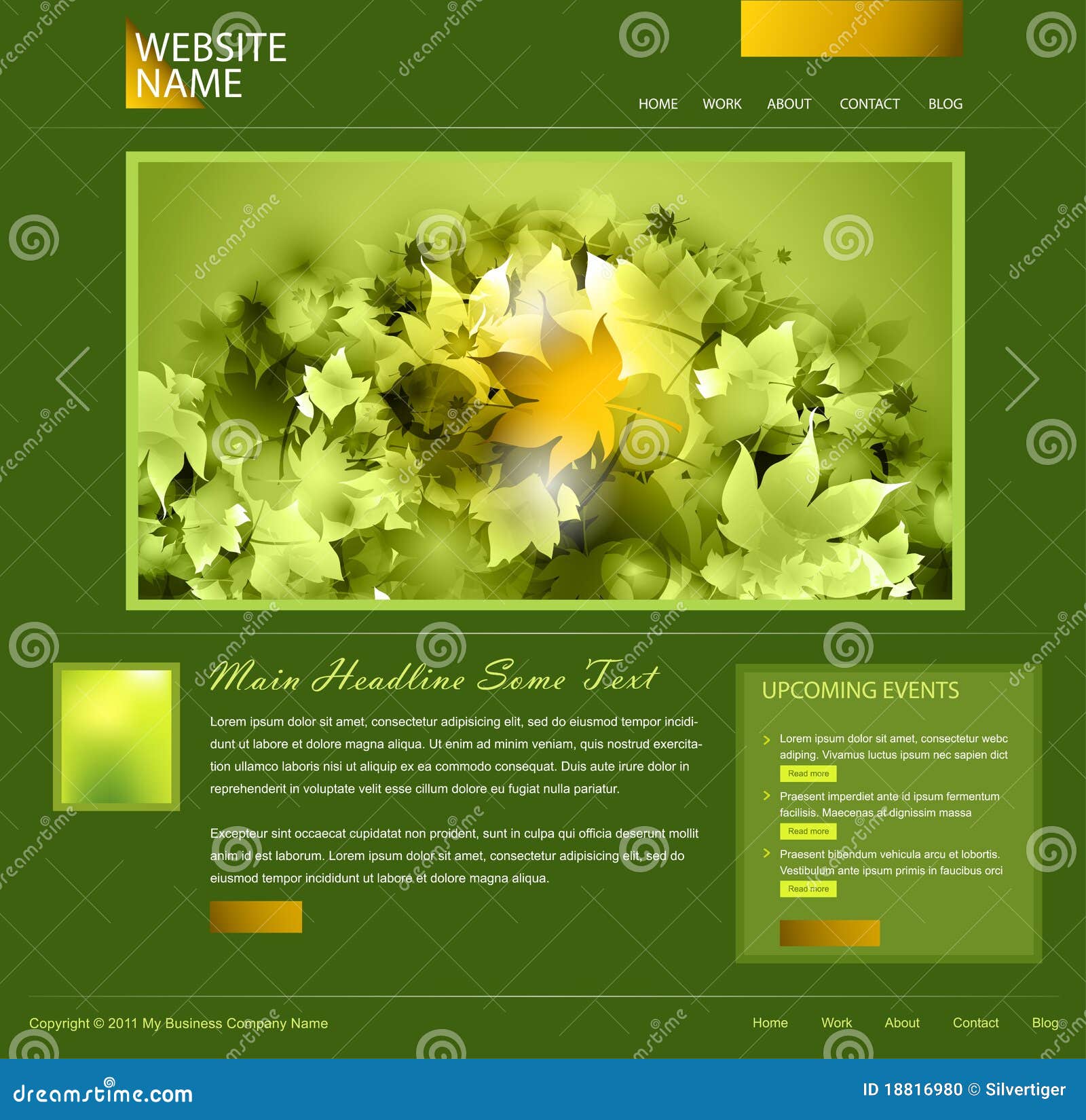 green-website-template-stock-vector-illustration-of-editable-18816980