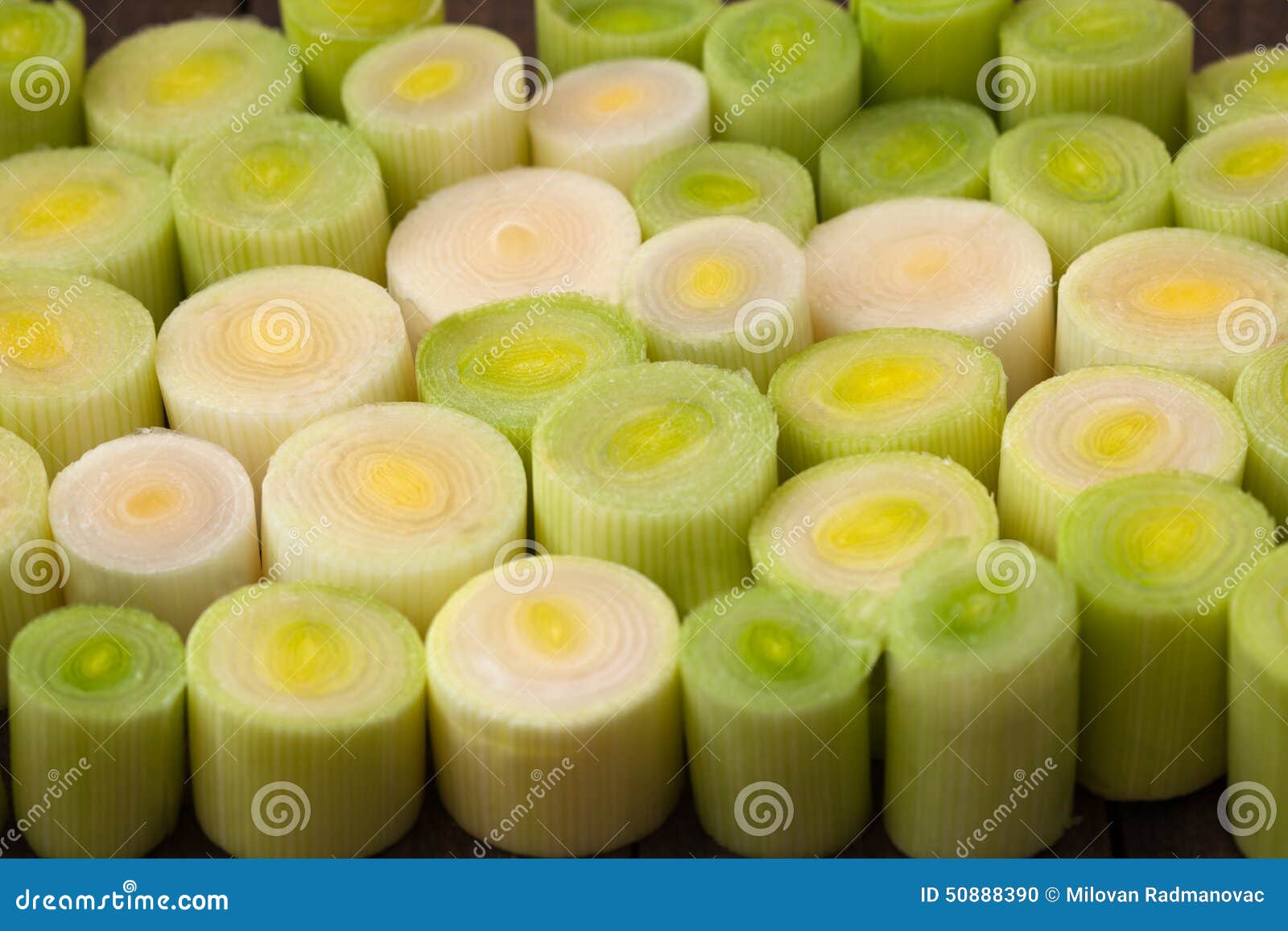 Green and white leeks stock photo. Image of cuisine, close 50888390