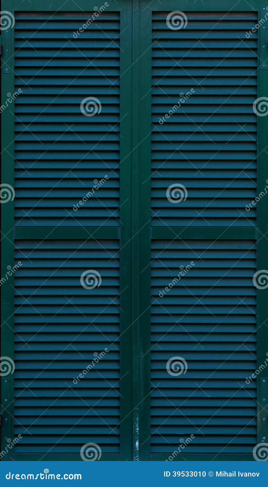 Green Window Shutters stock photo. Image of shutters 39533010
