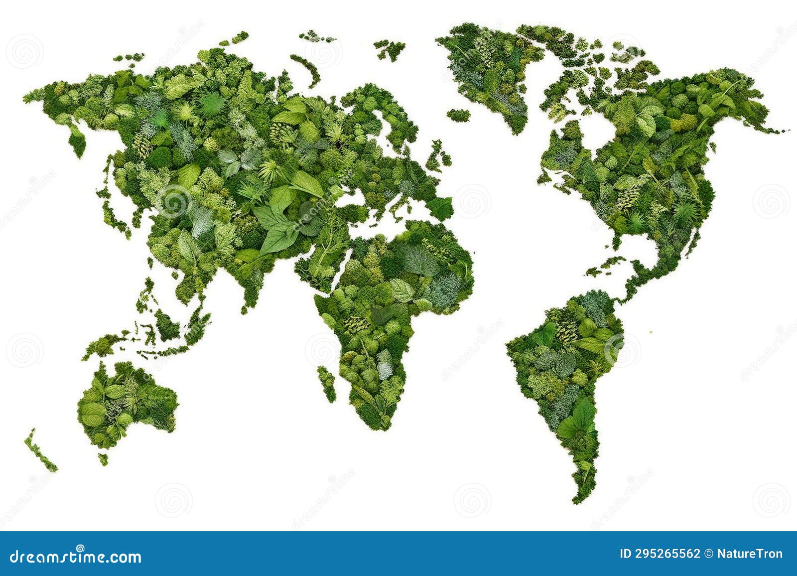 Green World Map Isolated Map of the World Green World Map Amazing