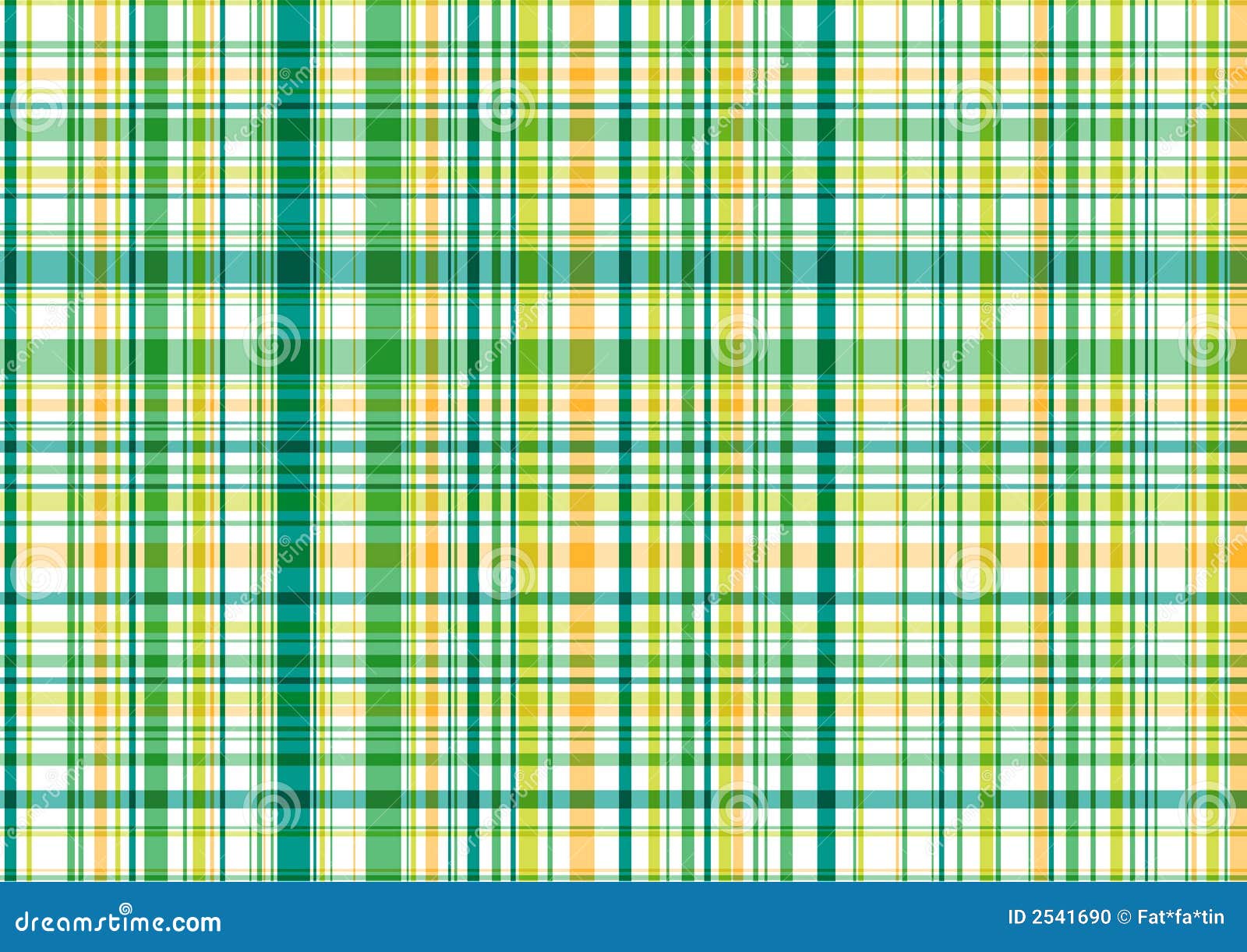 Green And Yellow Plaid Pattern Stock Photo - Image: 2541690