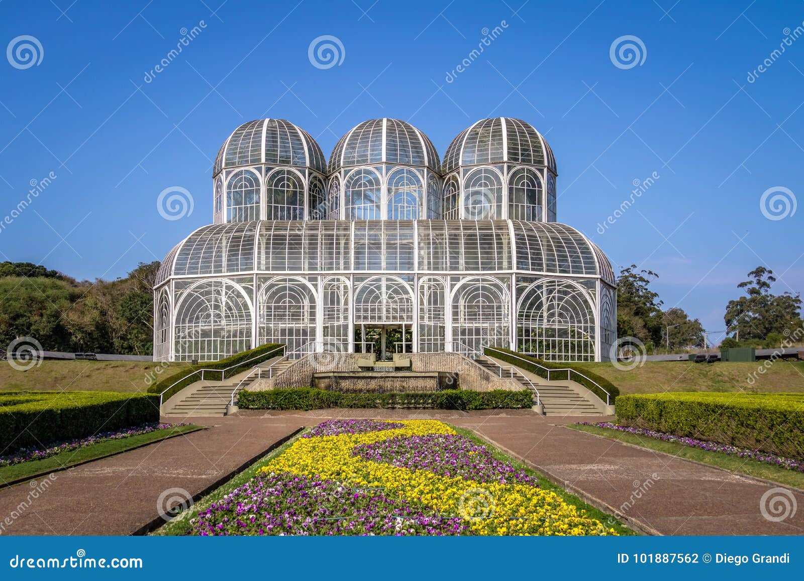 greenhouse of curitiba botanical garden - curitiba, parana, brazil