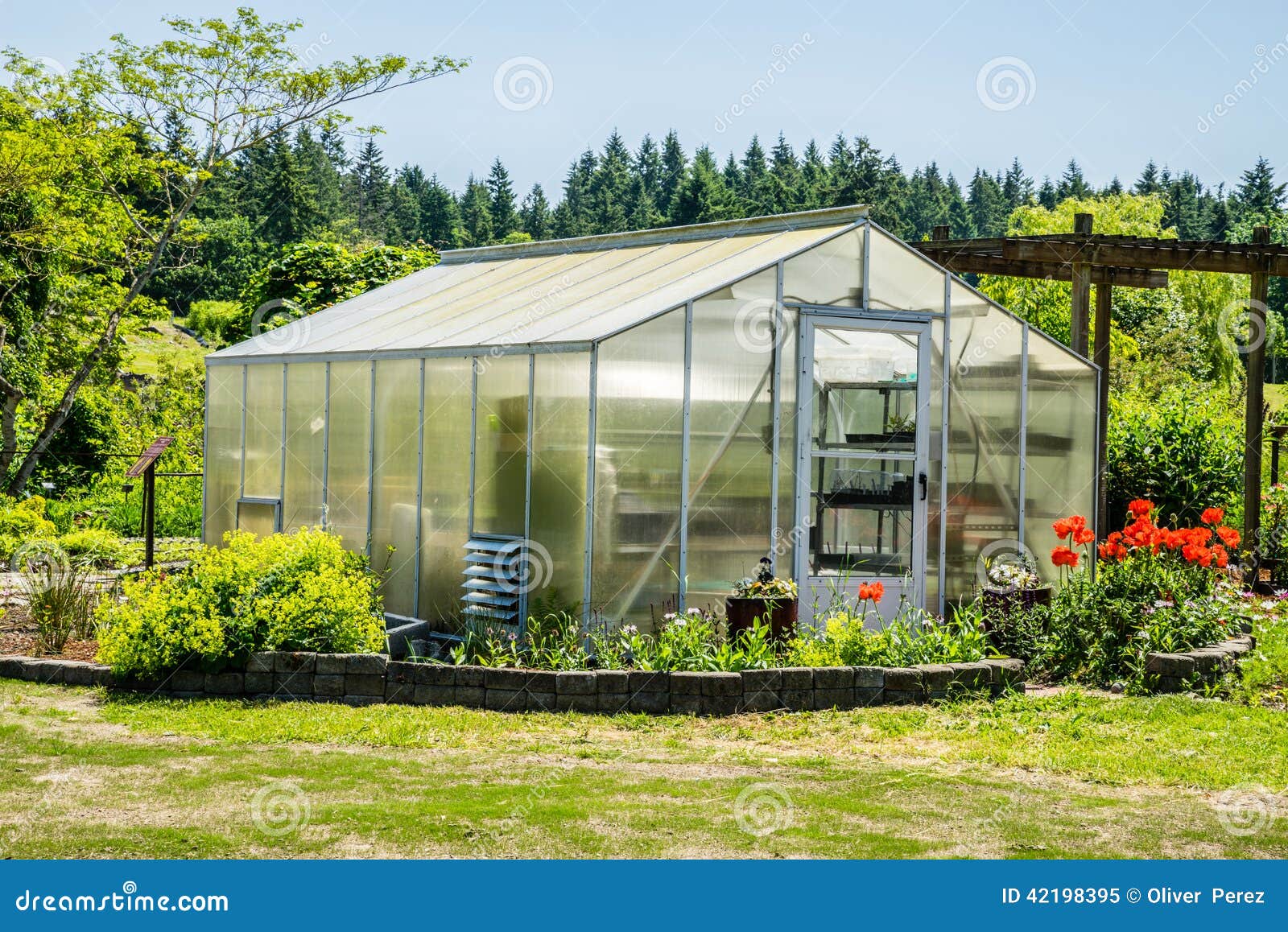 Greenhouse Enclosure Stock Image Image Of Control Regulated