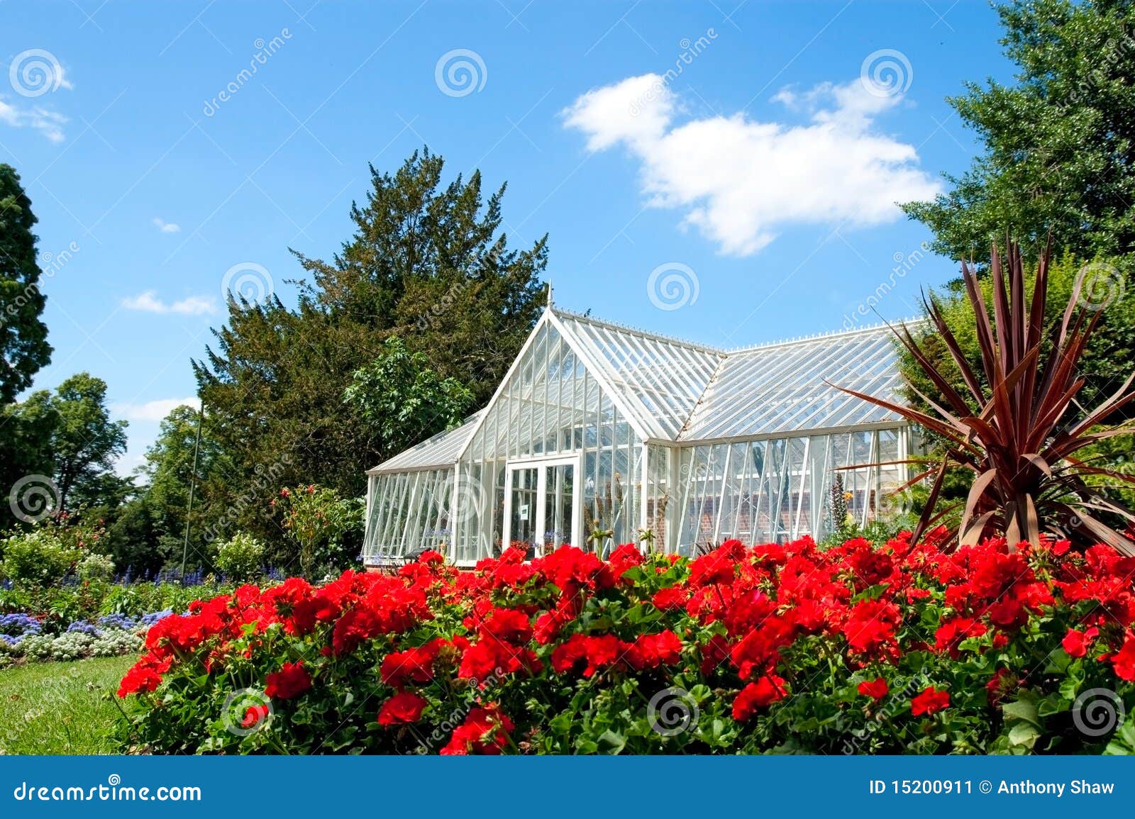 Greenhouse in Richmond stock image. Image of white, sunny 15200911