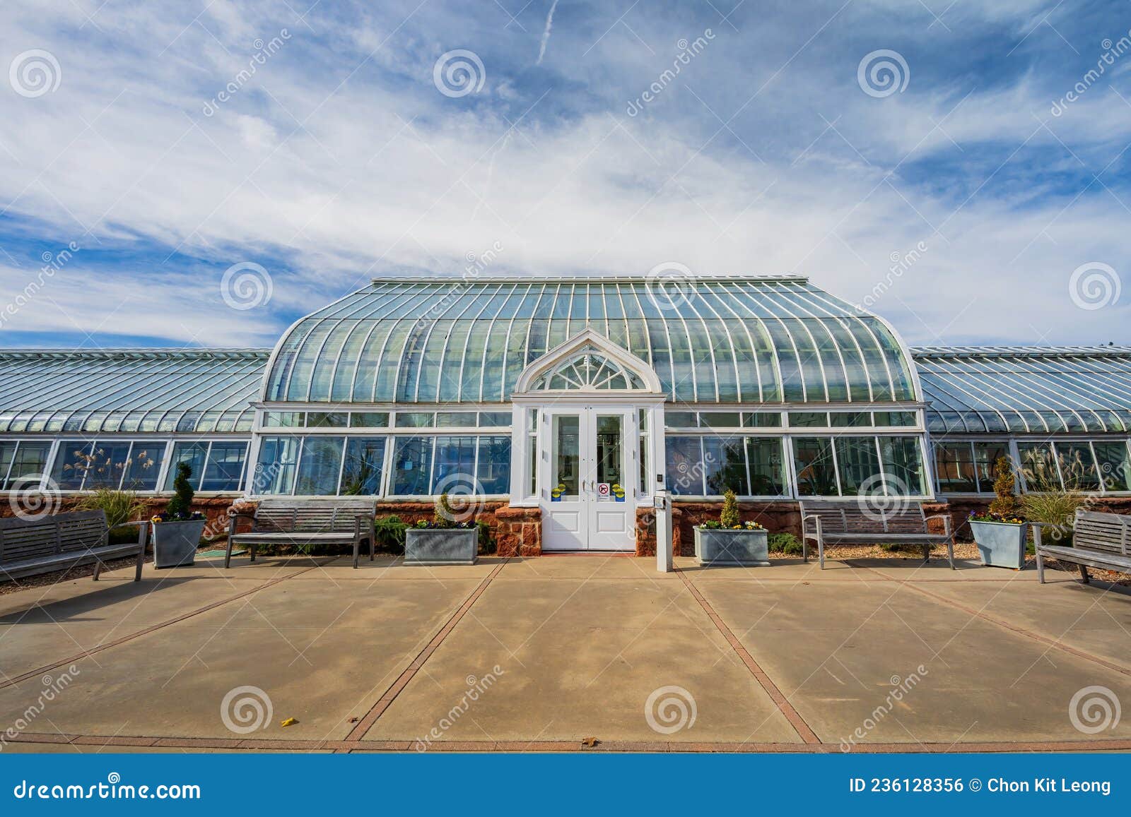 Greenhouse in the Will Rogers Gardens Stock Photo Image of hiking
