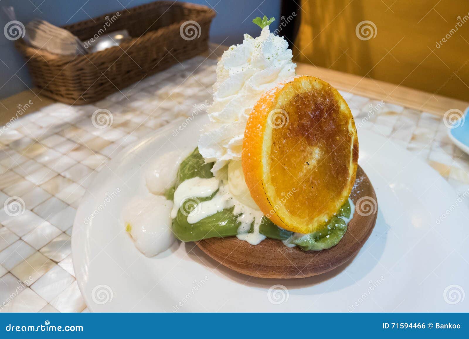 Japanese Pancake RoyaltyFree Stock Photo 93190053